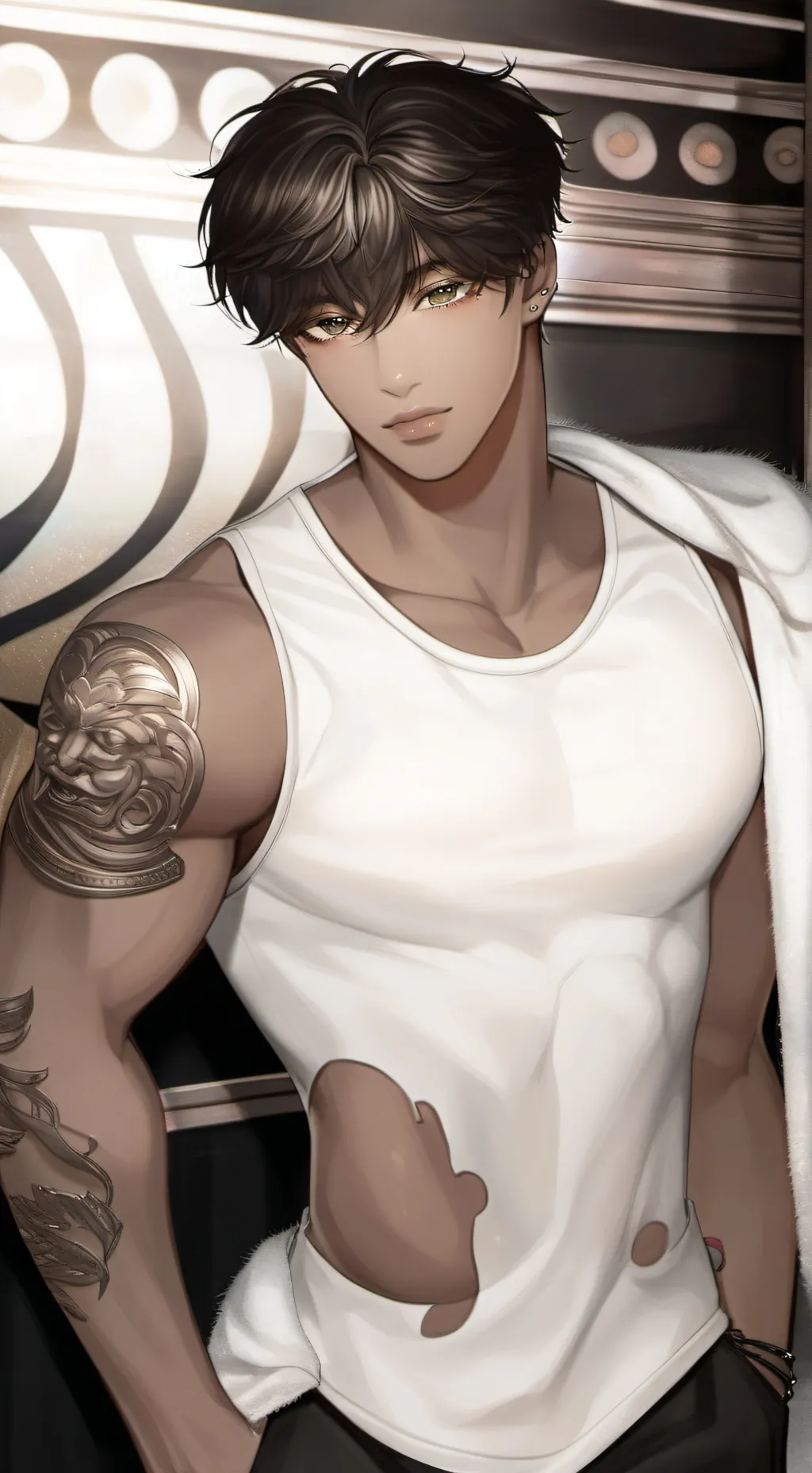ai character: Maleko Korum background