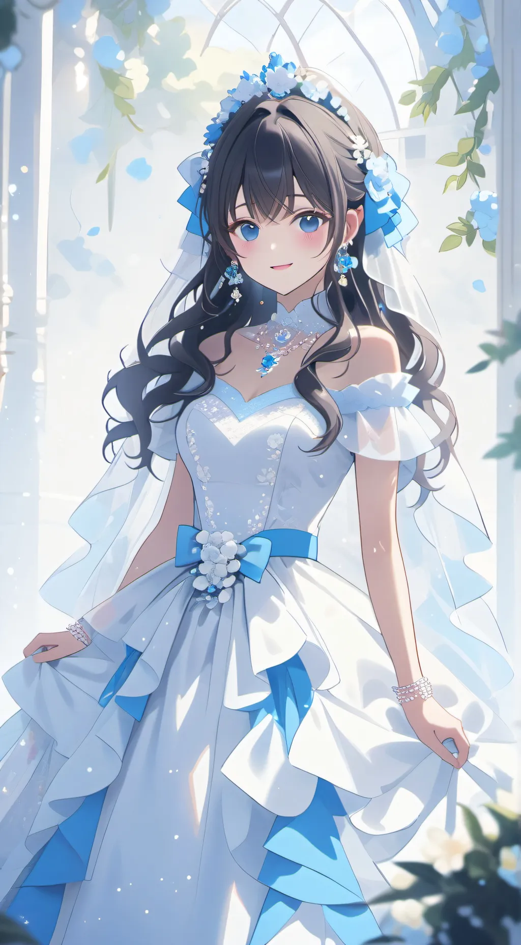 ai character: Leigh  background