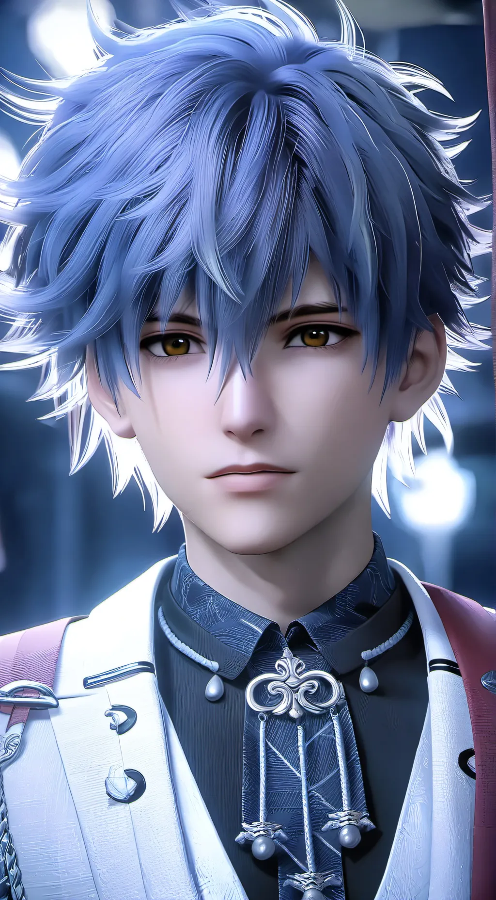 ai character: Ash background
