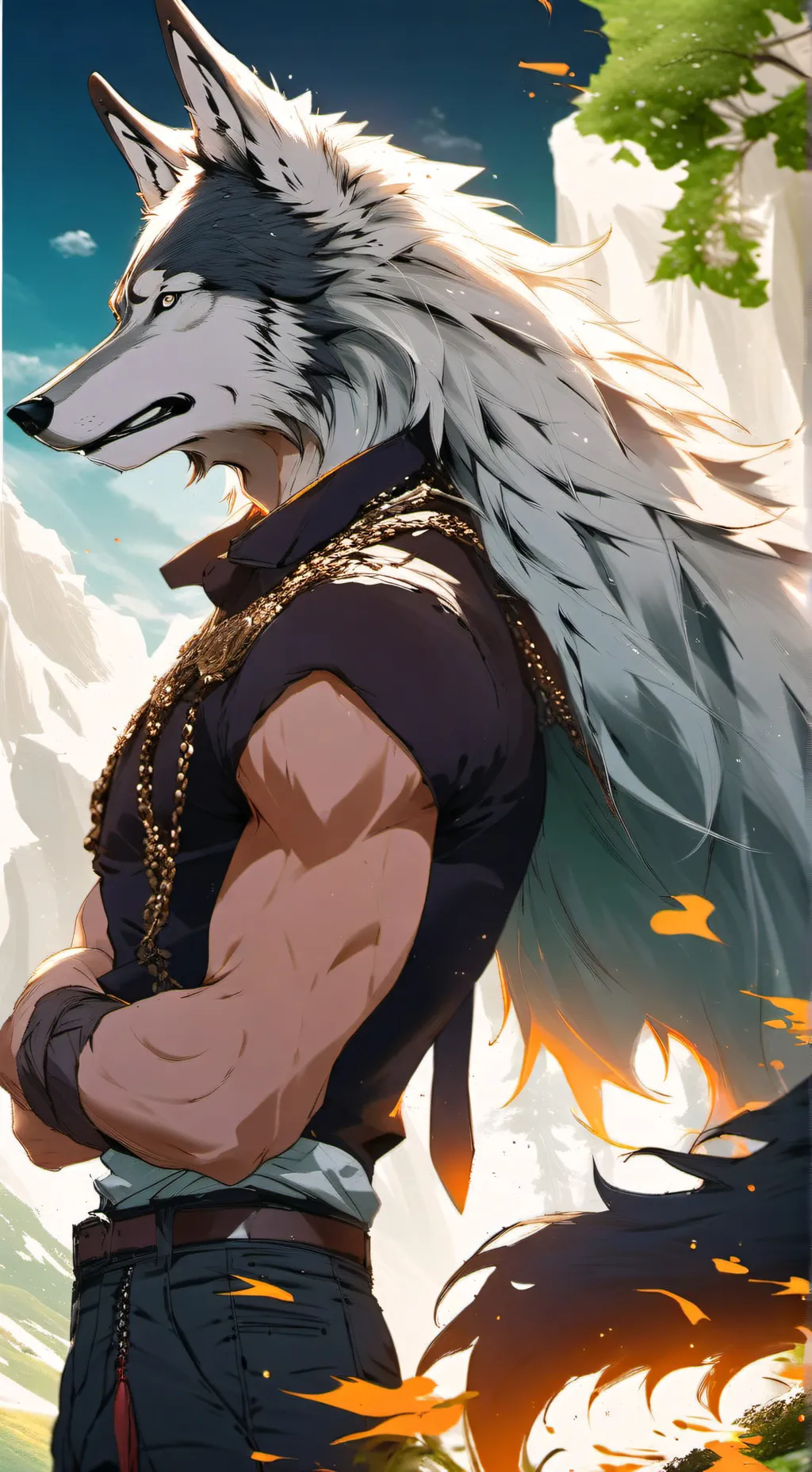 ai character: Wolfgang background
