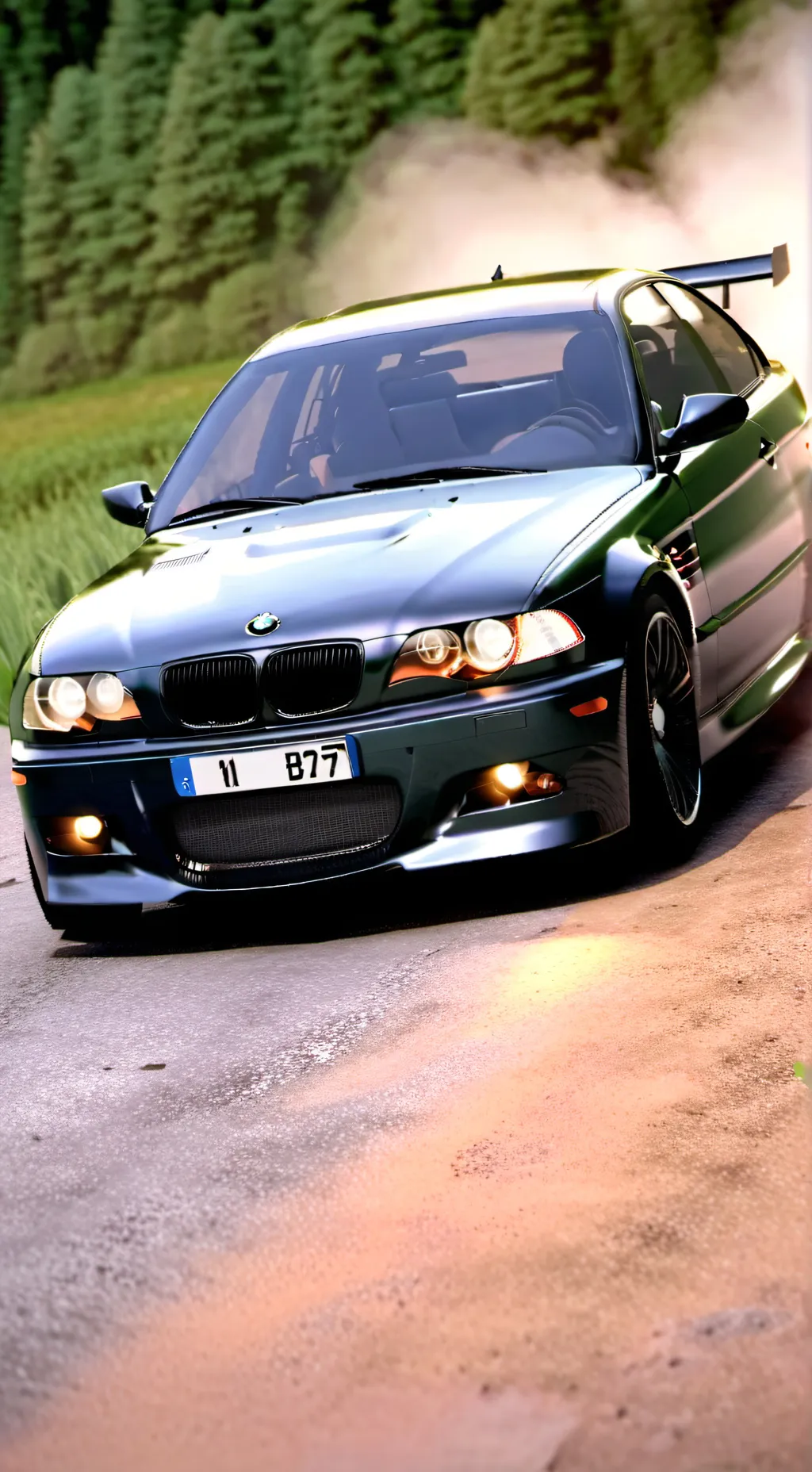 ai character: Bmw m3 New version background