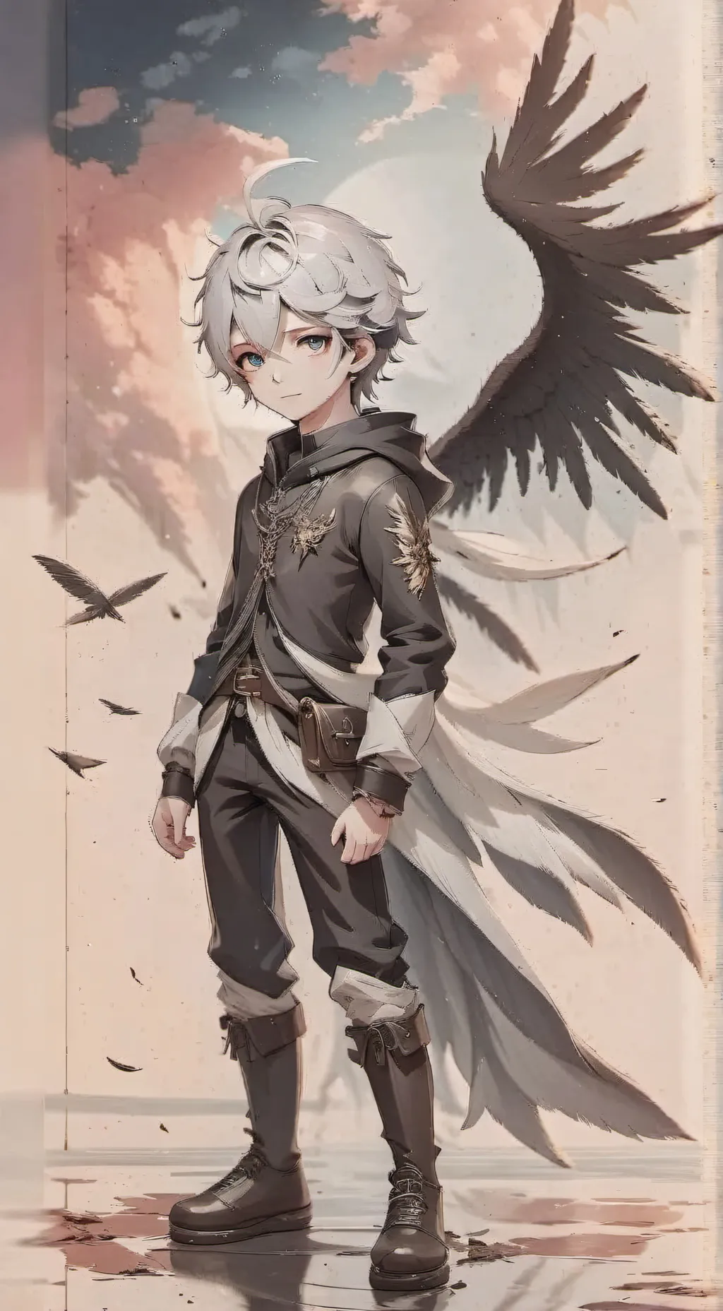 ai character:  Angl(Forsaken OC) background