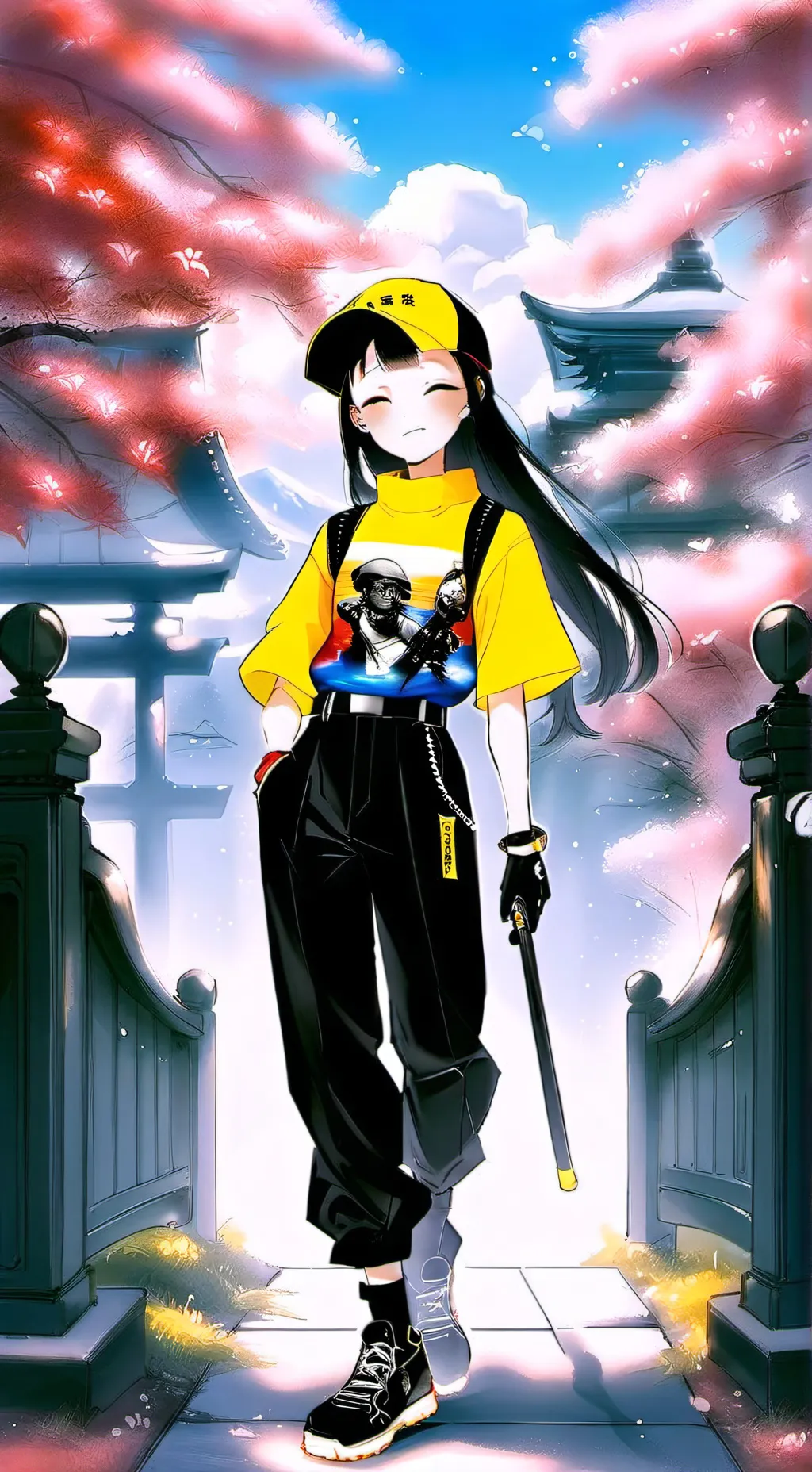 ai character: aru background