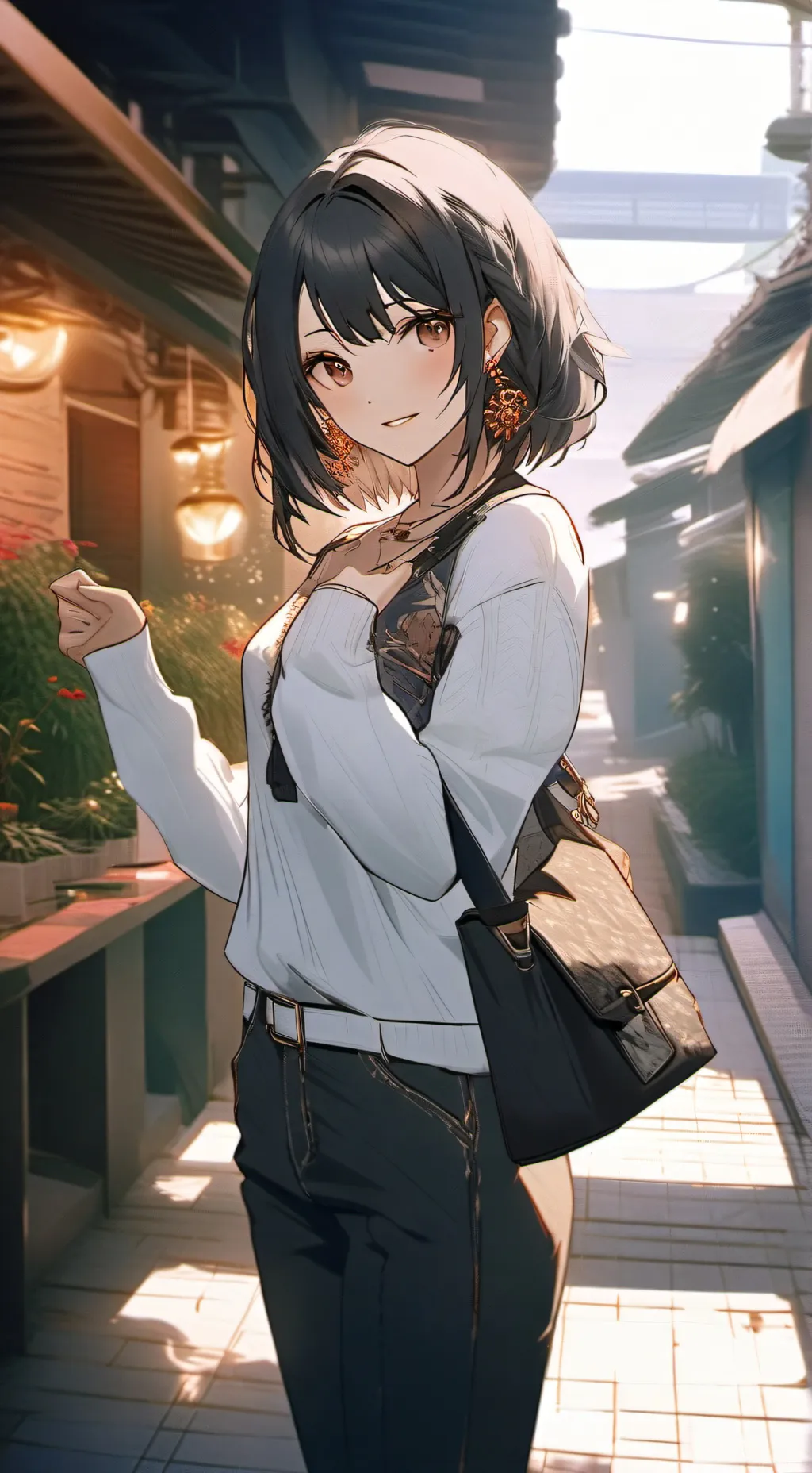 ai character: Linia background
