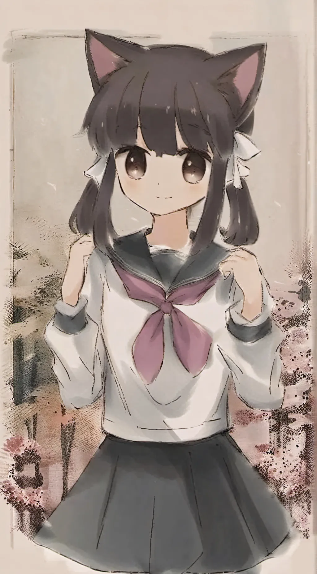 ai character: random meowbahh background