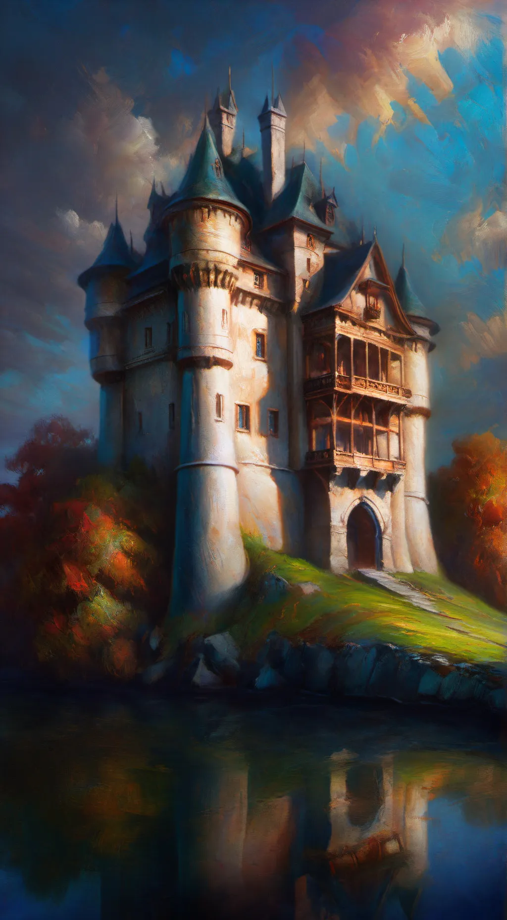 ai character: Vampire Diaries background