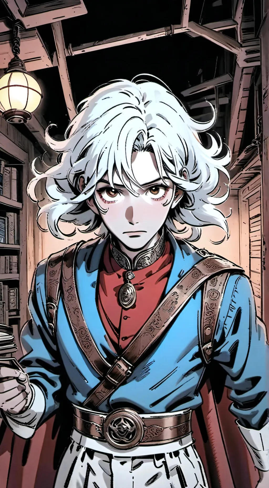 ai character: Vyom siddhi background