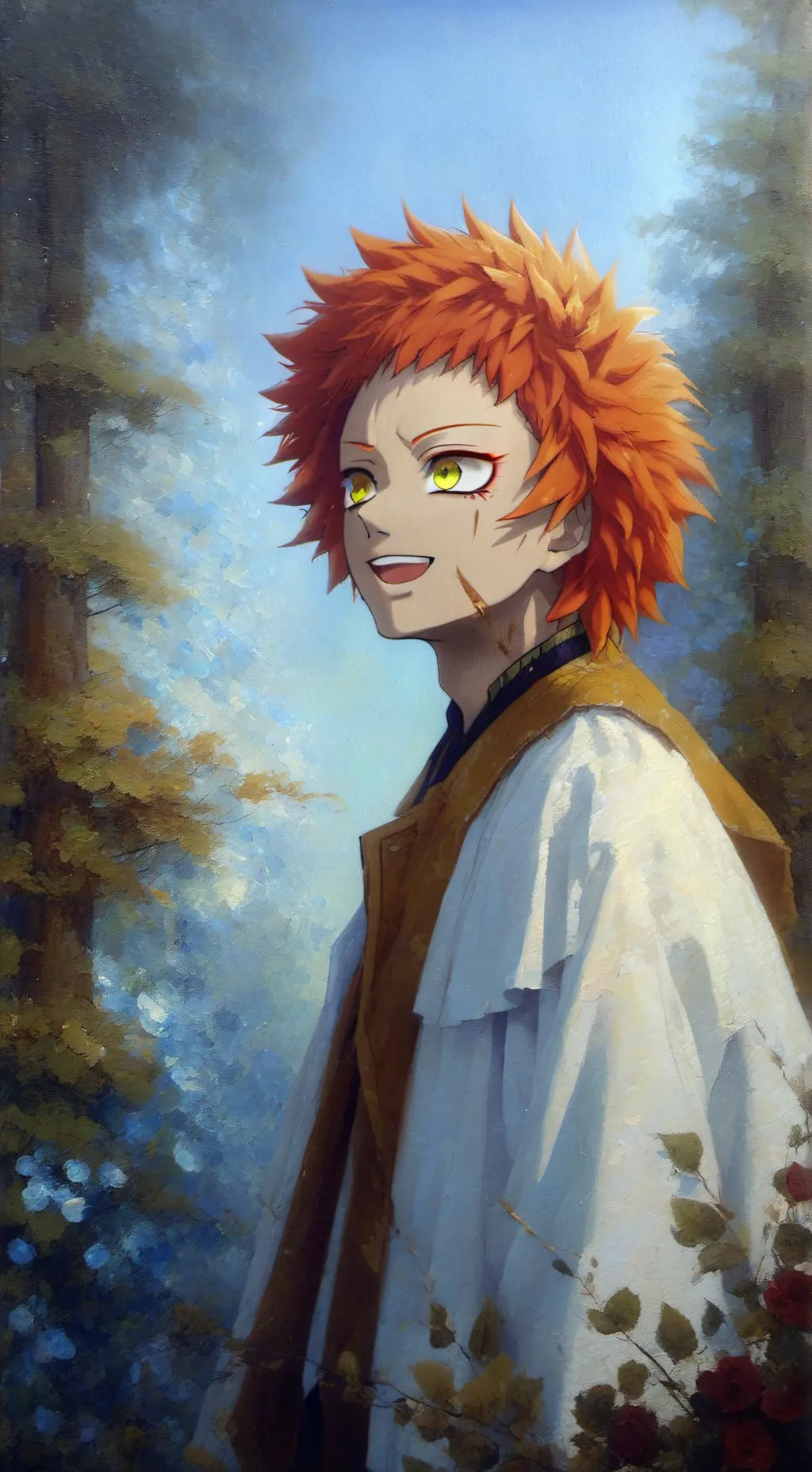 ai character: Sabito alive!? background