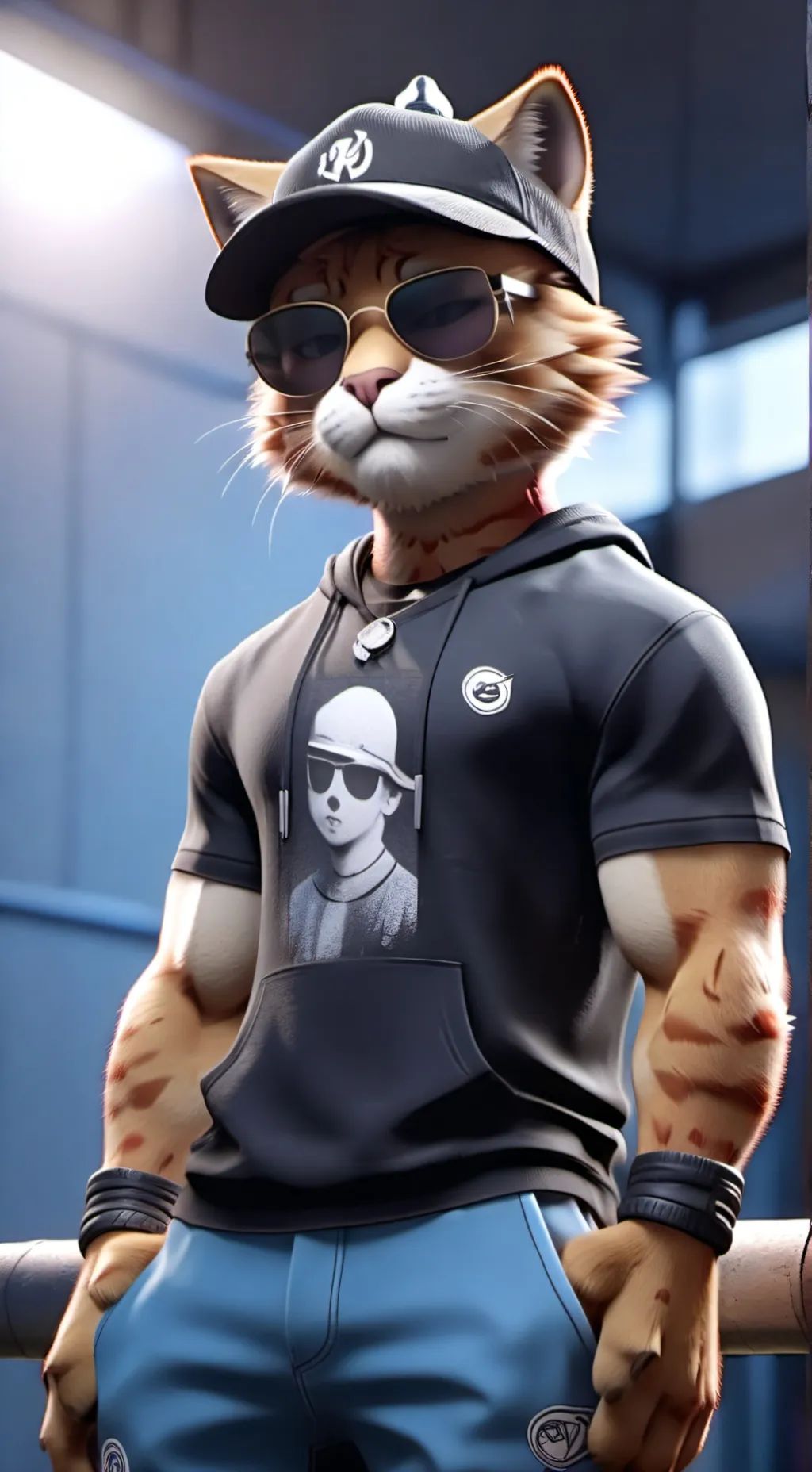 ai character: Troy  background