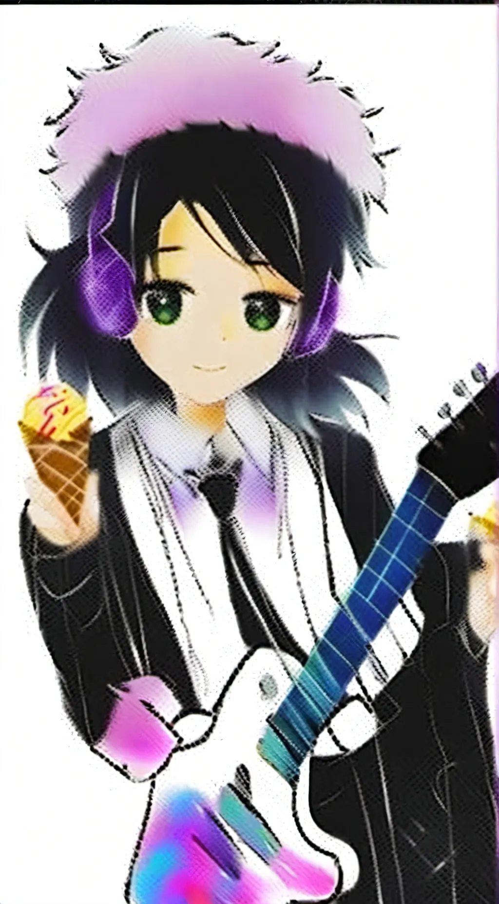 ai character: Shinobu kocho background