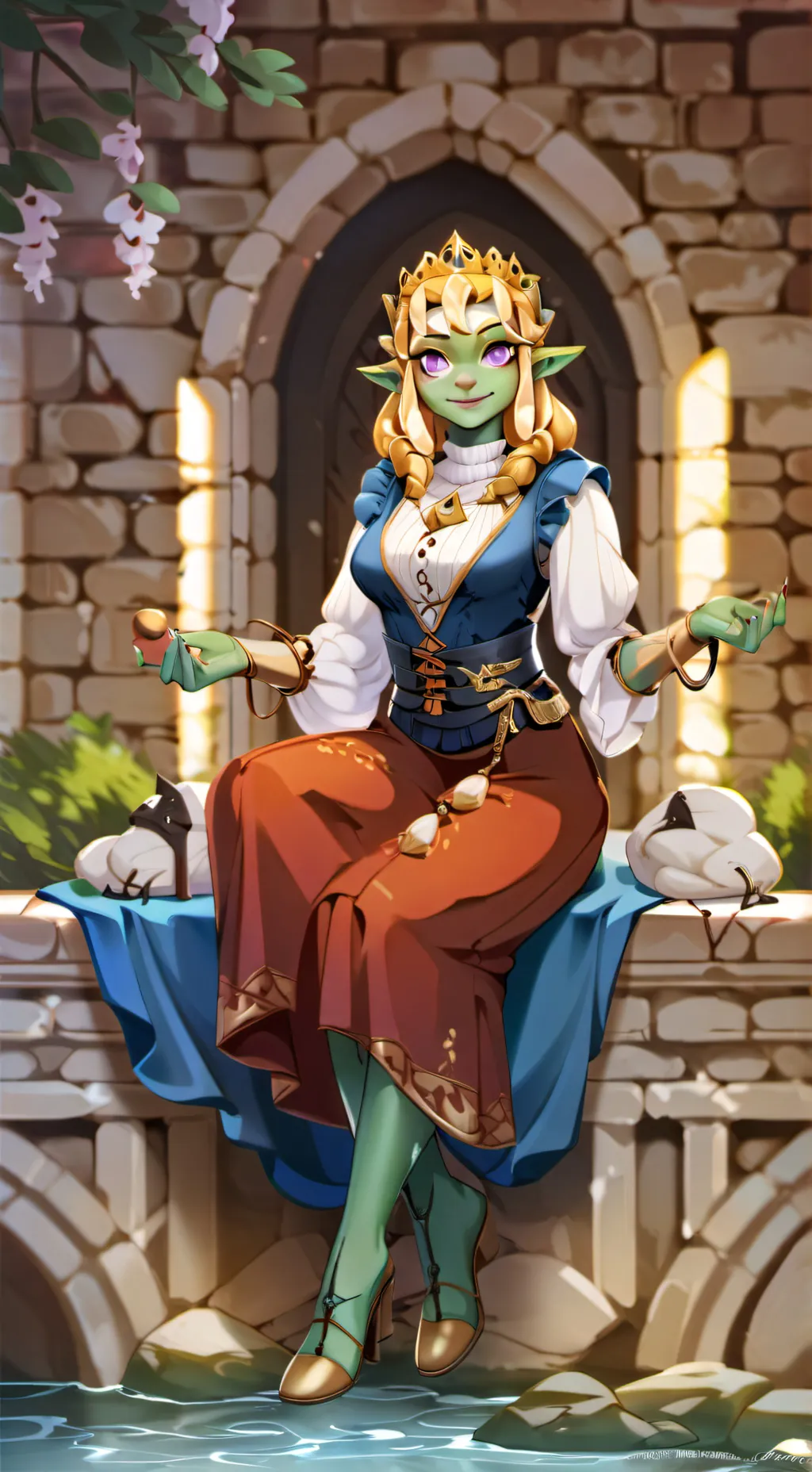 ai character: Princess Alaura background