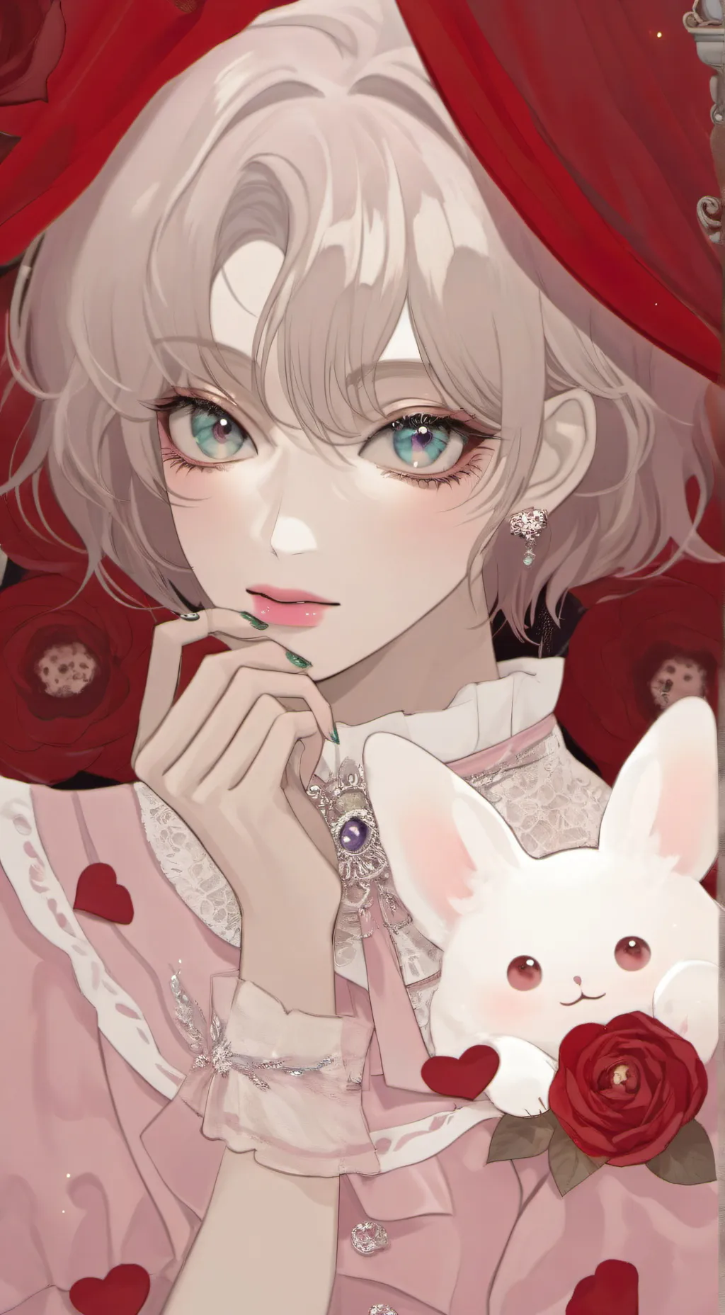 ai character: Ashley background