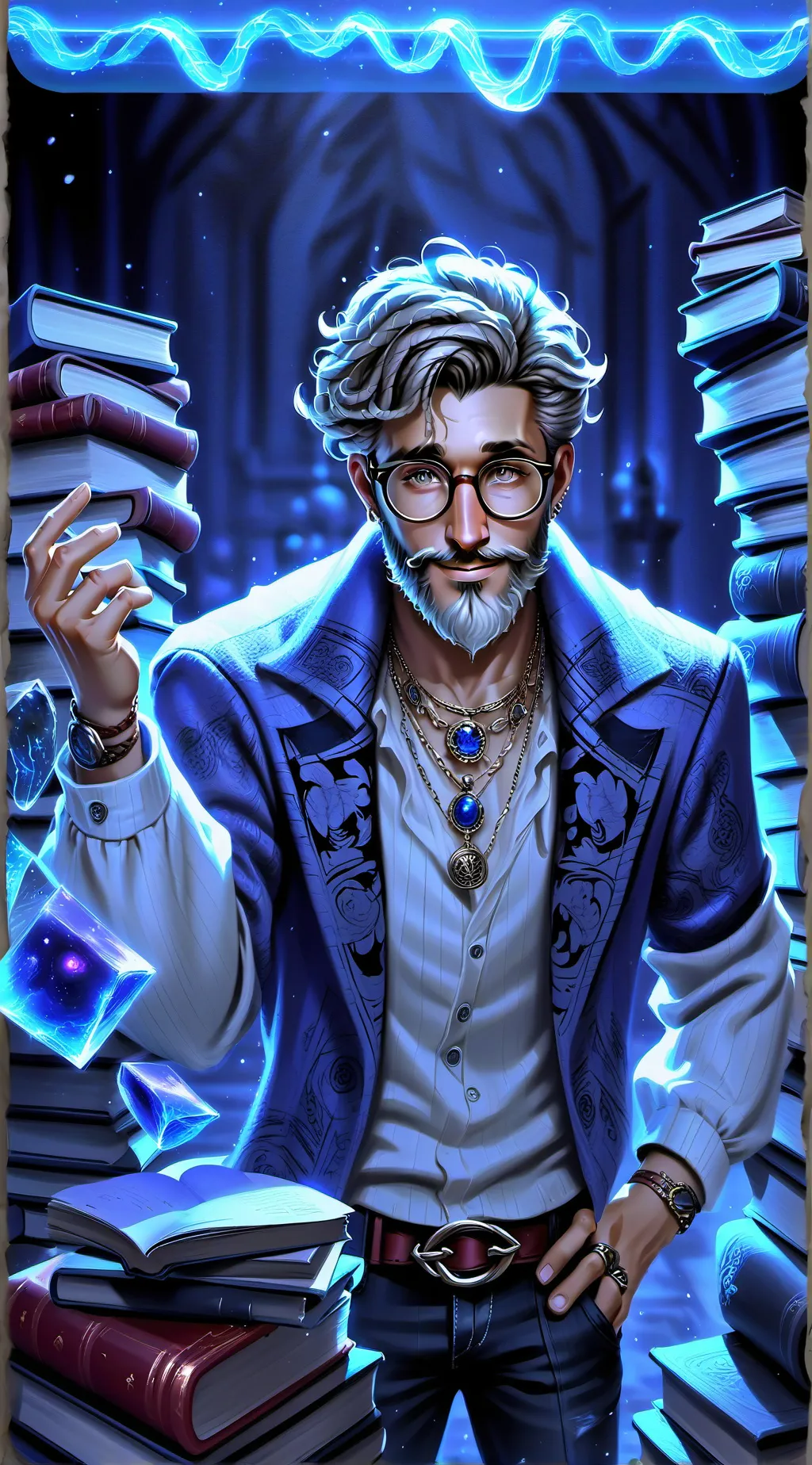 ai character: Doc. Memelord PhD background