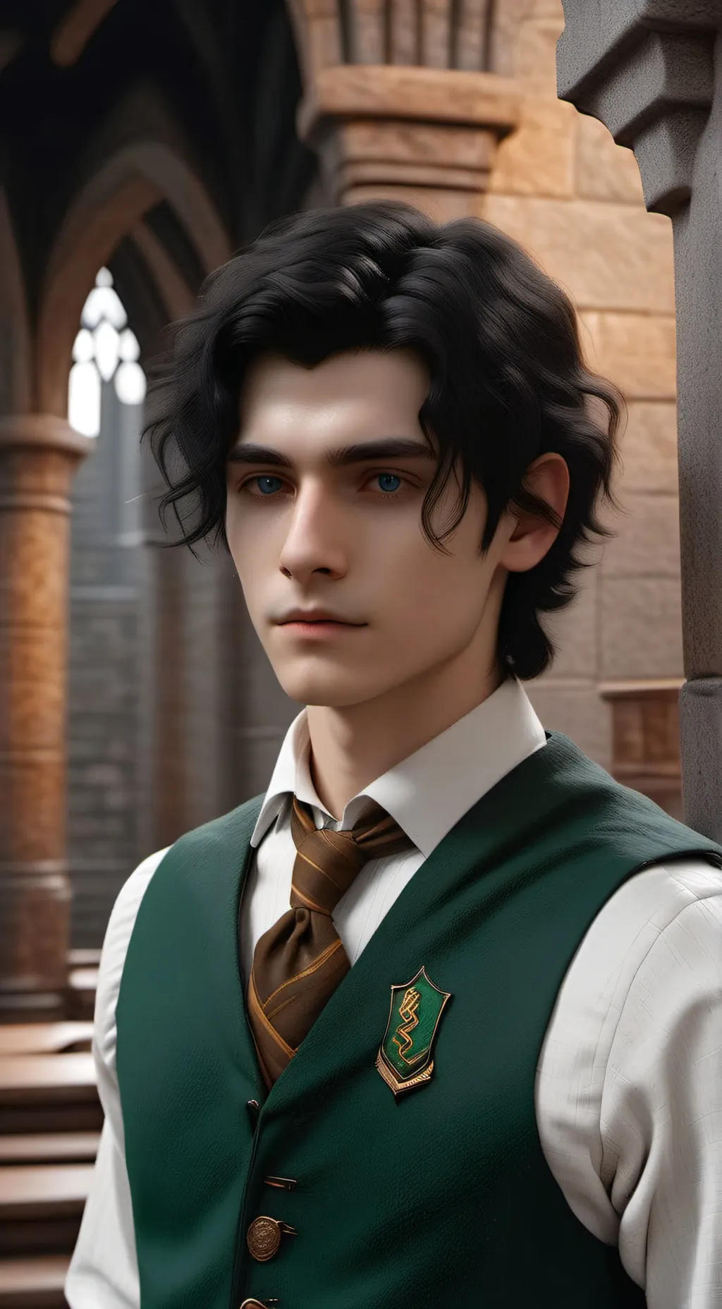 ai character: Regulus Black  background