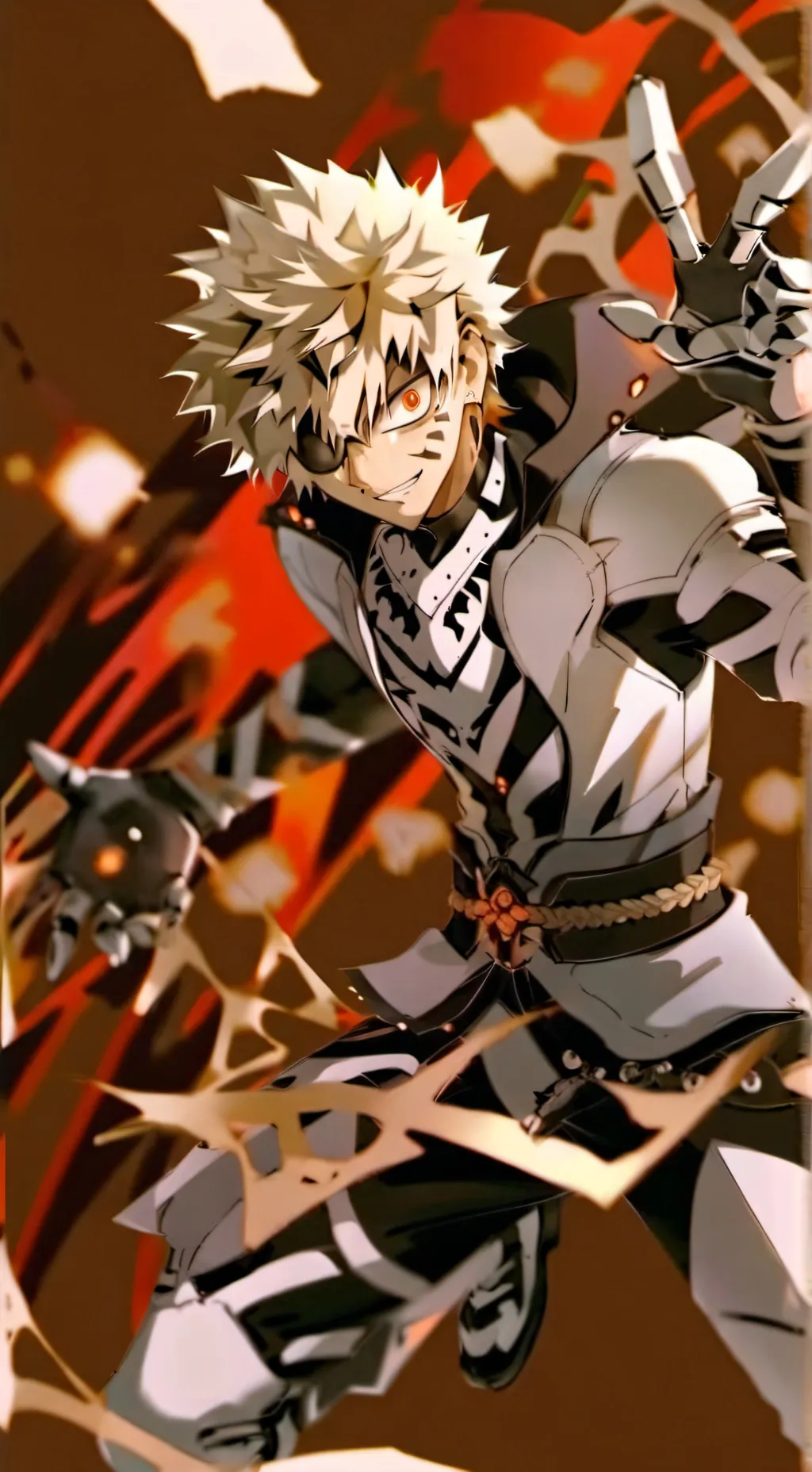 ai character: Katsuke Bakugo background