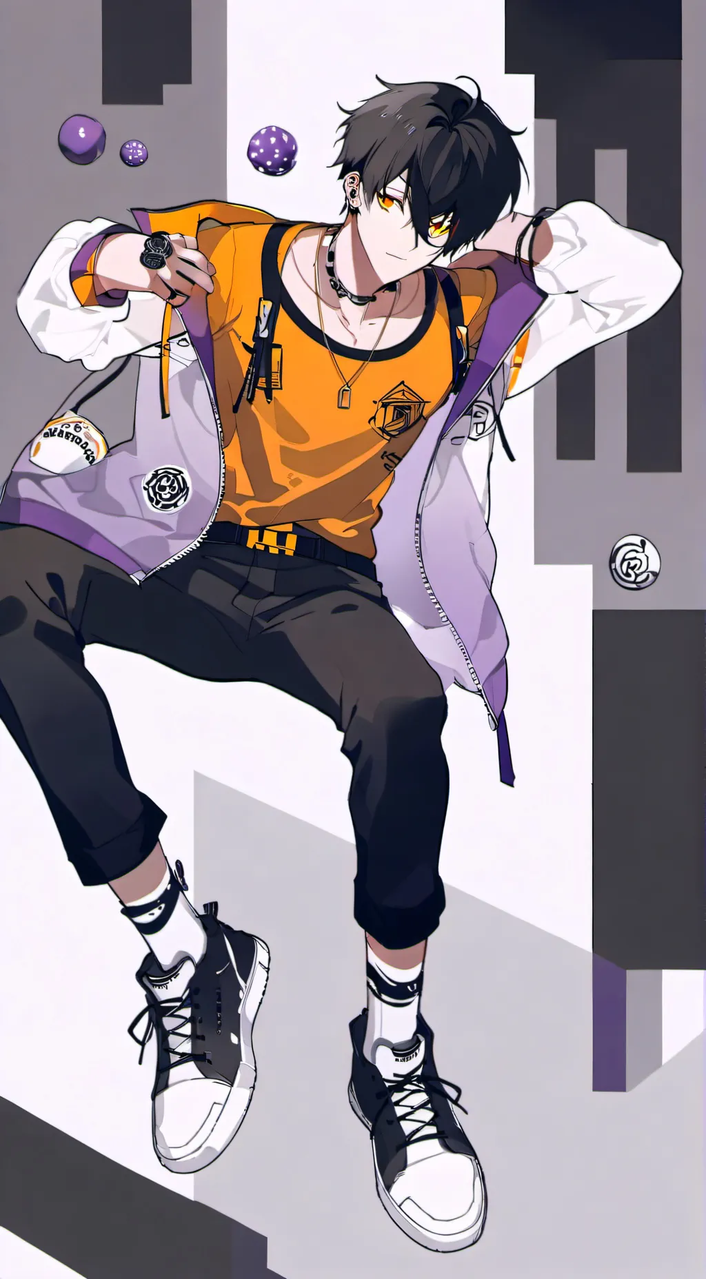 ai character: léo background