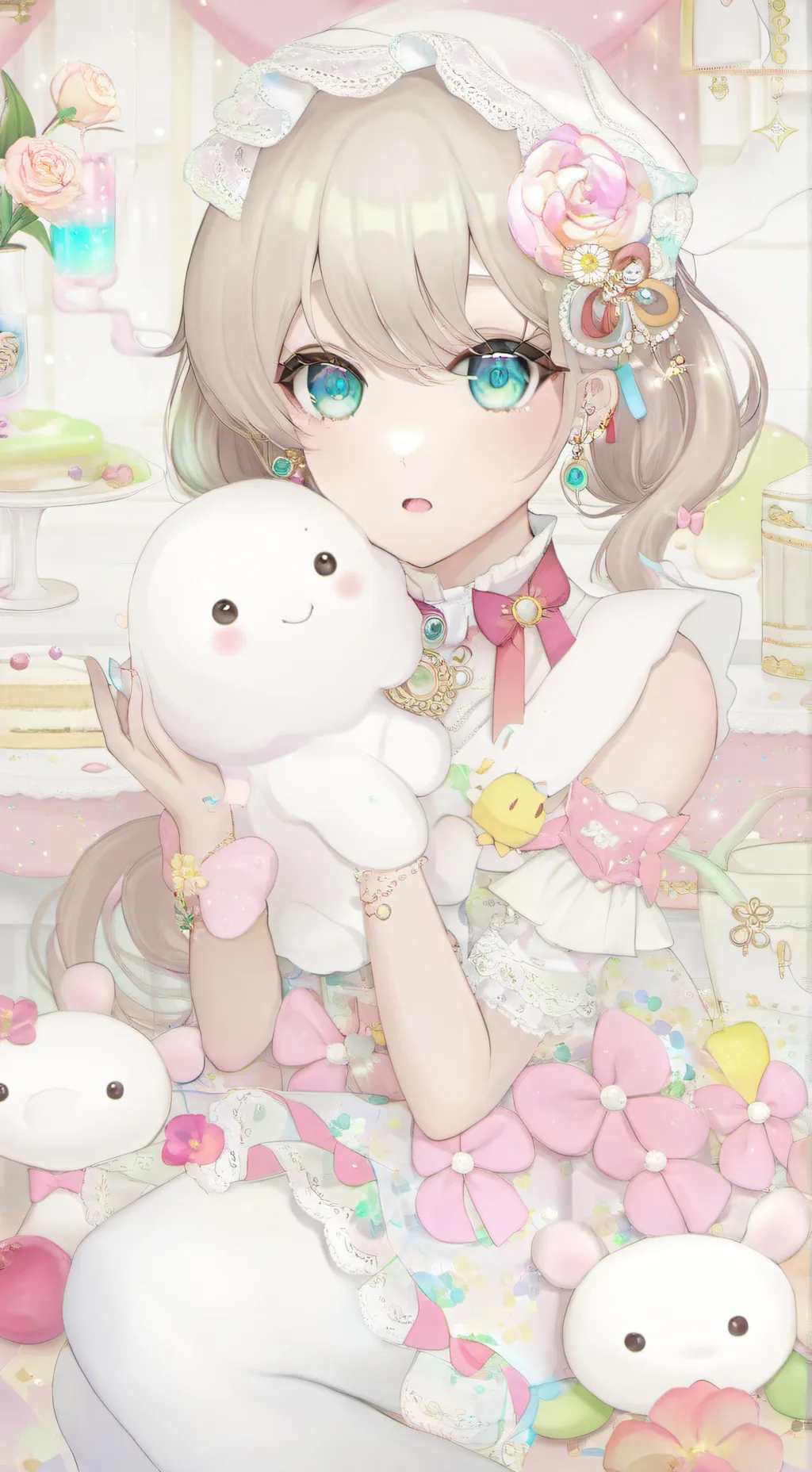 ai character: Lily background