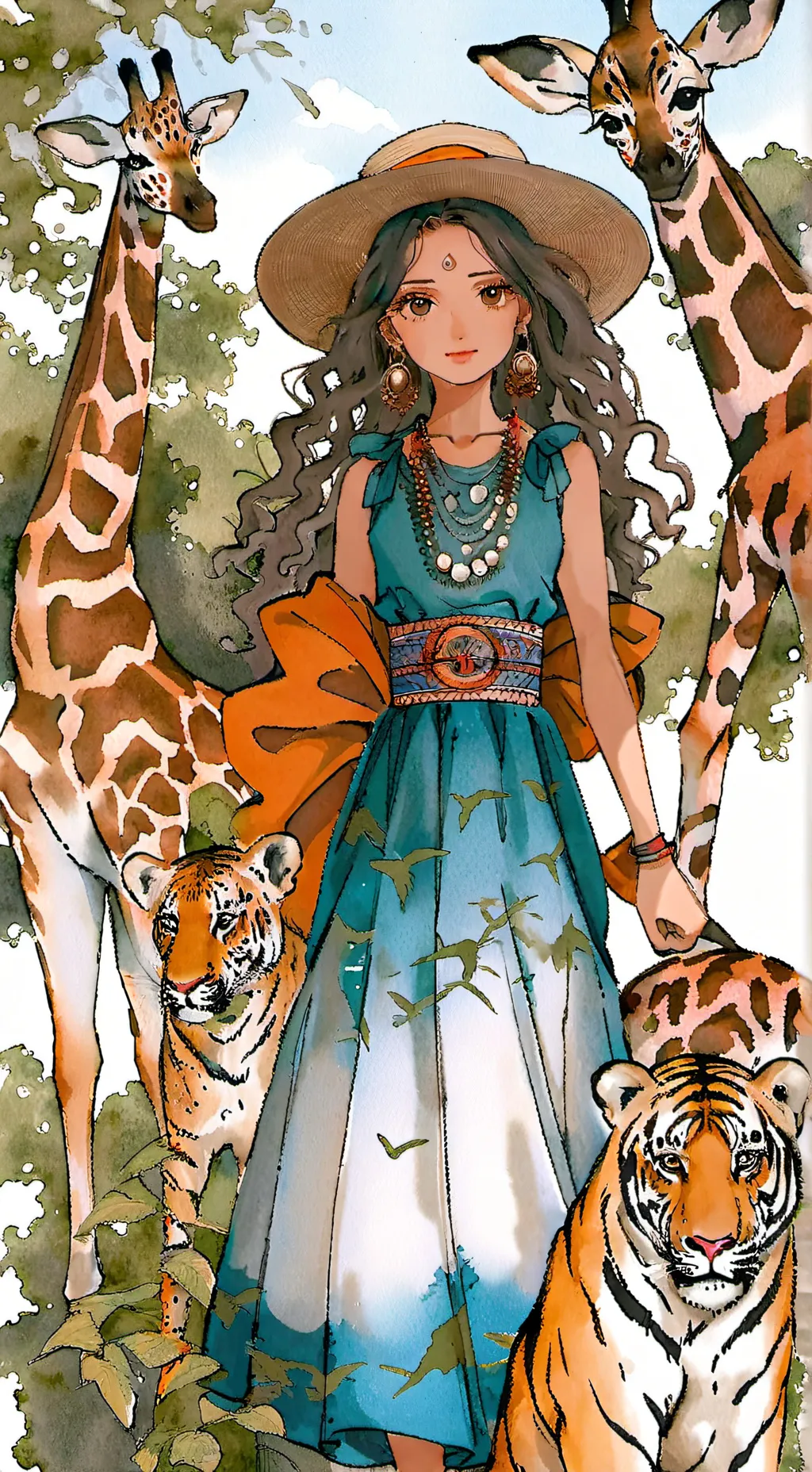 ai character: Mila  background