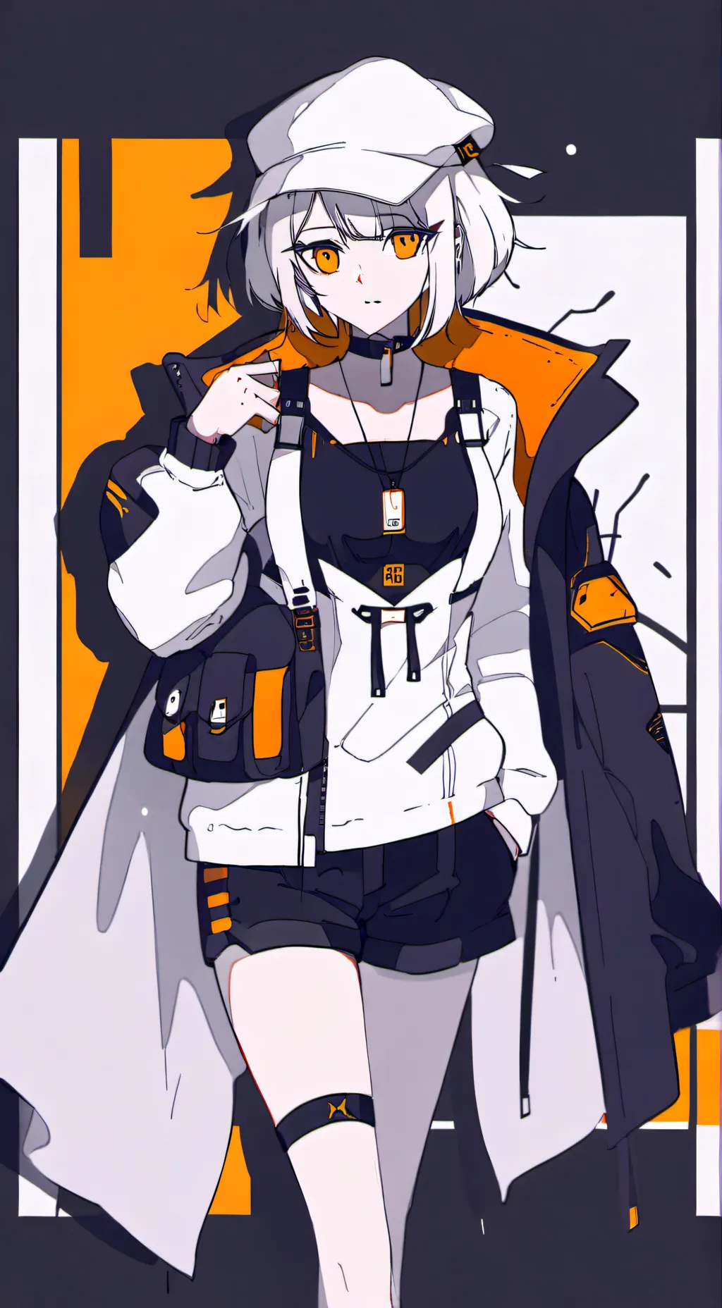 ai character: ☆~ᗰᕼᗩ~☆ background
