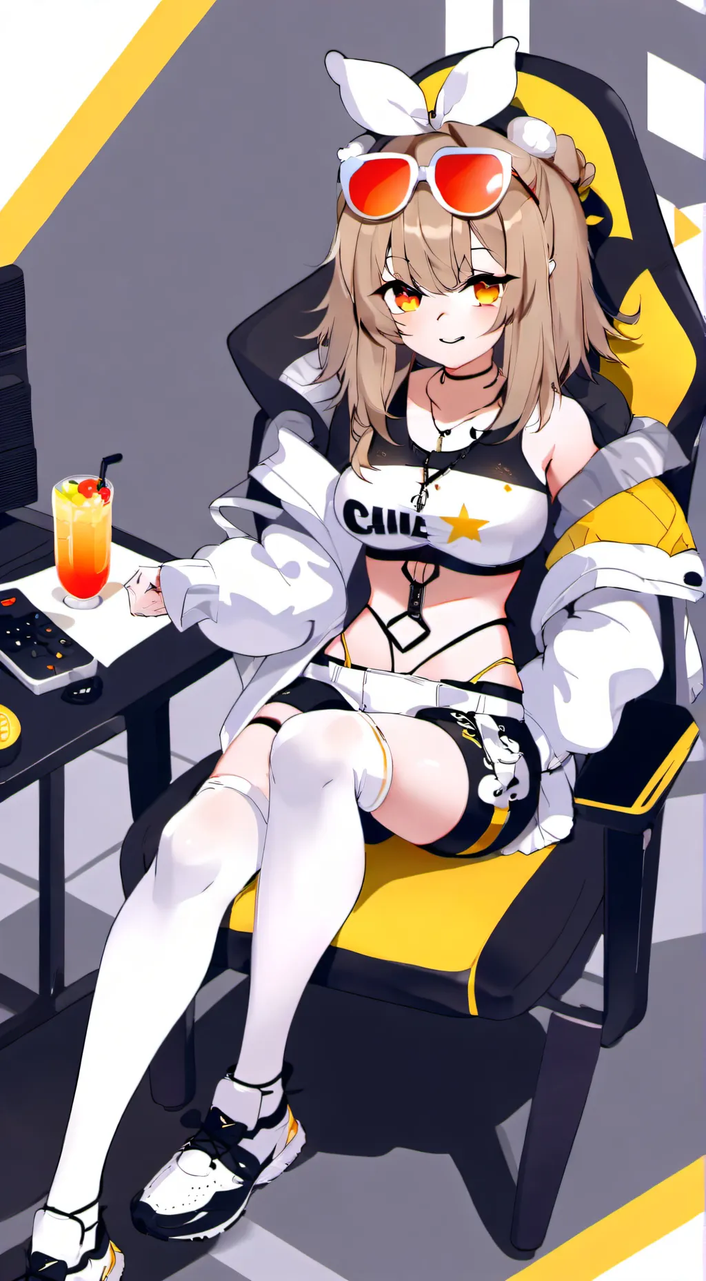 ai character: Luna background