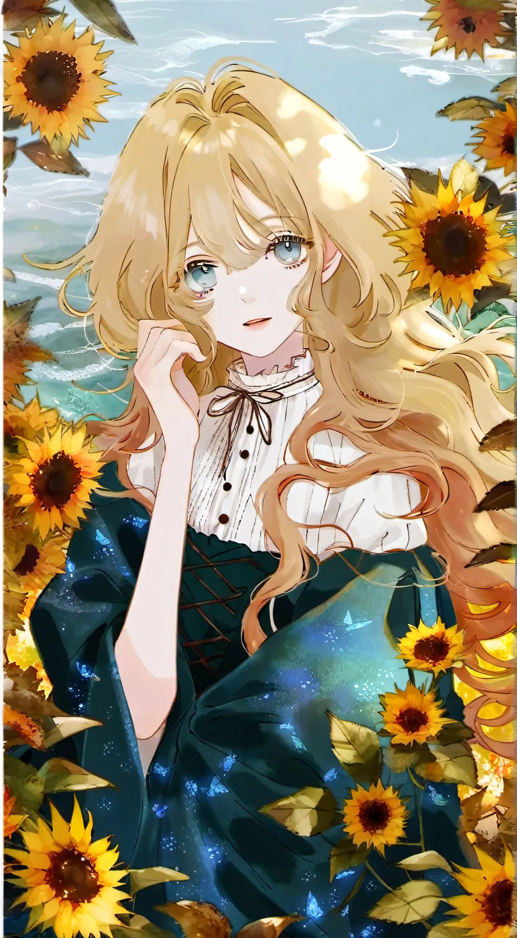 ai character: bibliophileprinces background