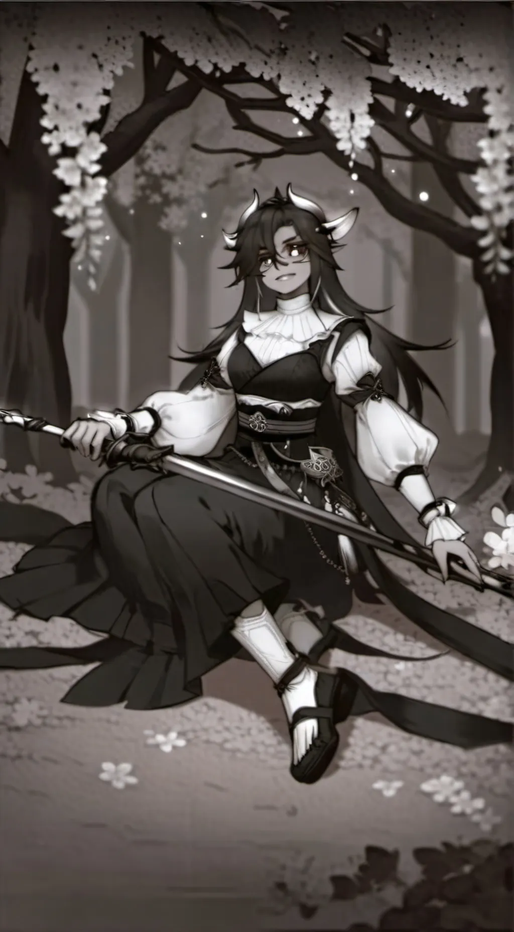 ai character: luni background