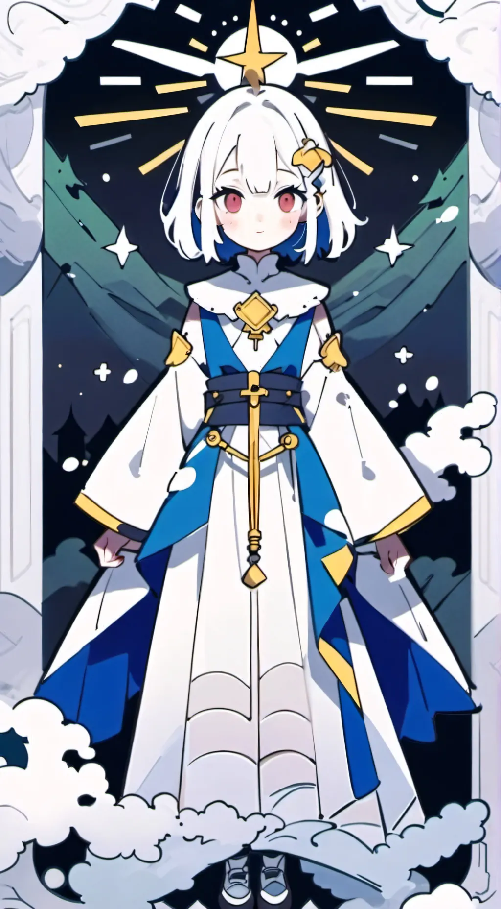 ai character: Fruitcake background