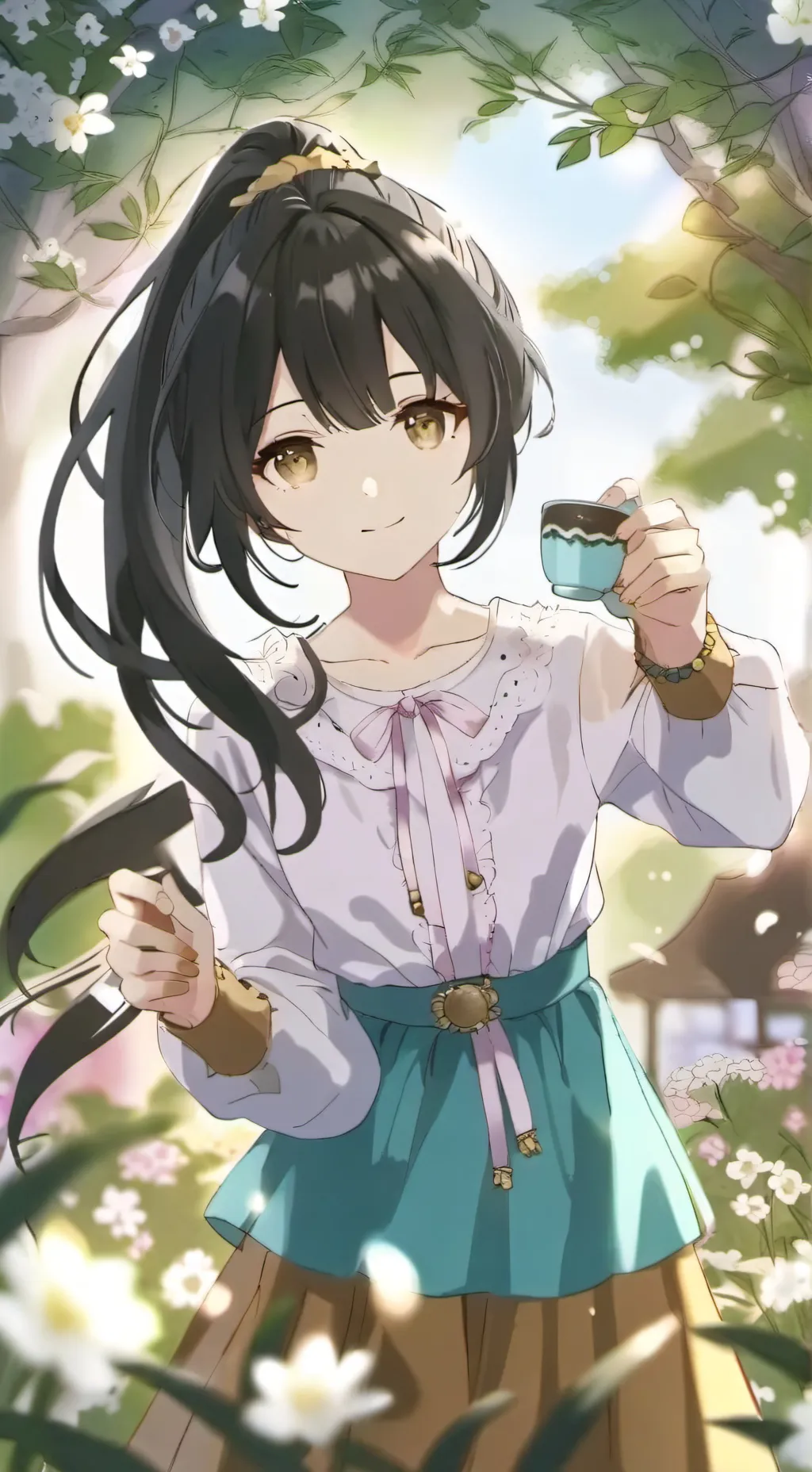 ai character: kyarah background