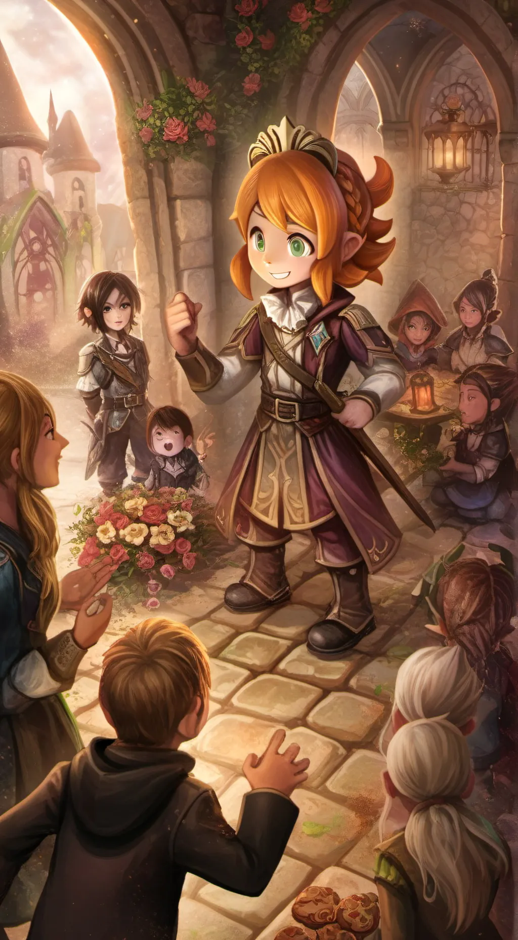 ai character: Cookie Run Kingdom background