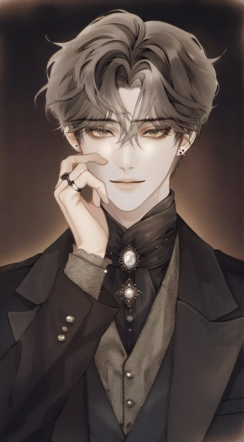 ai character: ·•Liam Western•· background