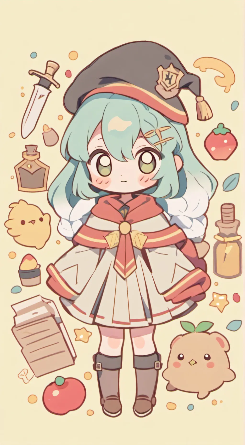 ai character: Zoe background