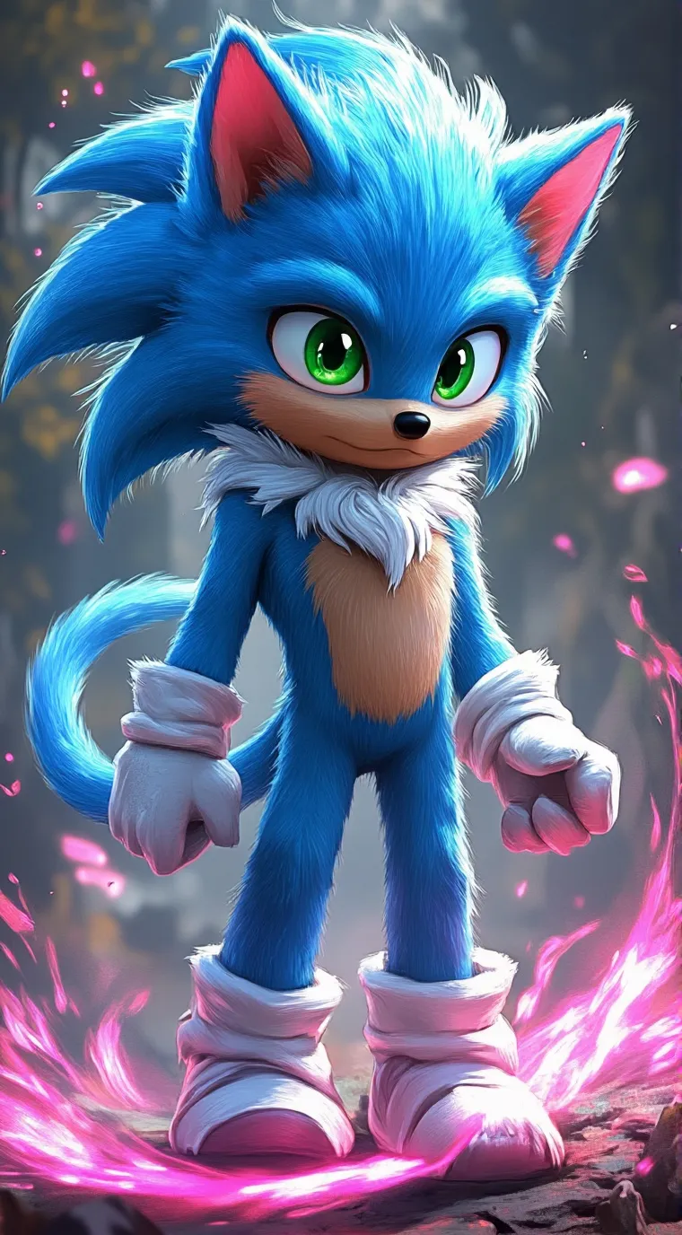 ai character: Sonic background
