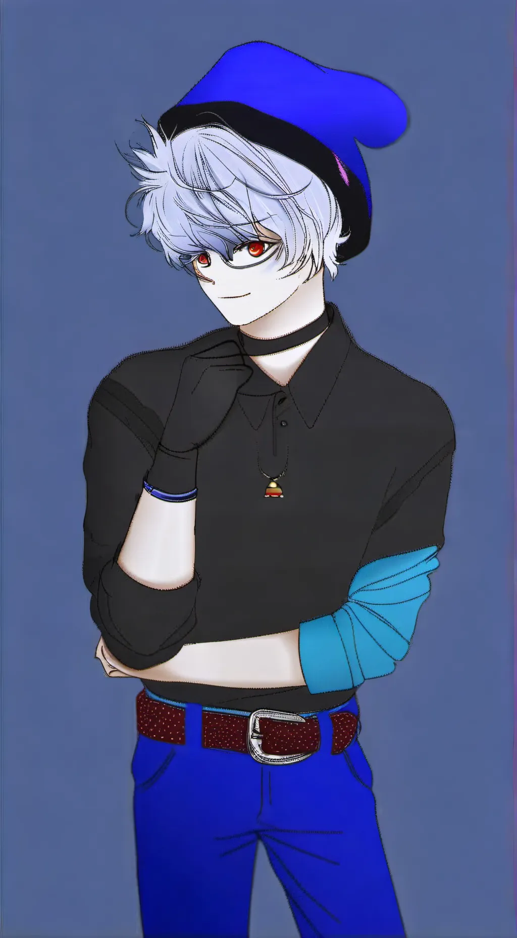 ai character: omenasoxSmoke background