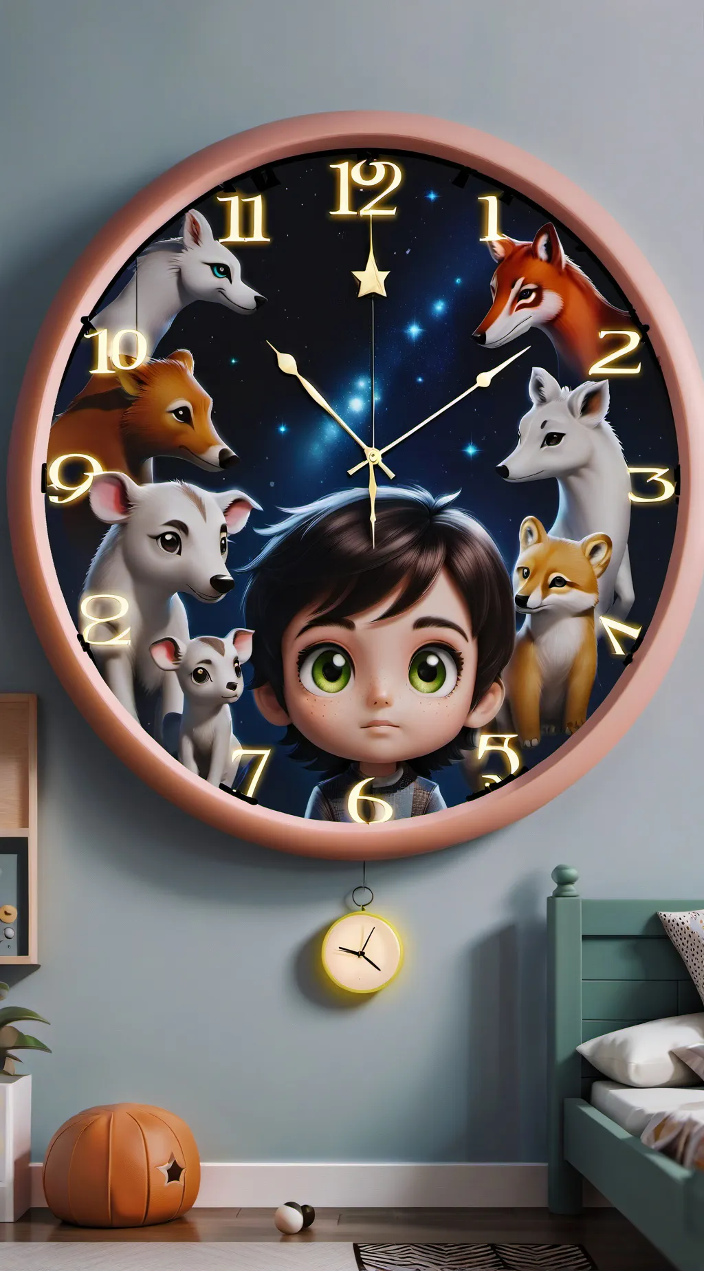 ai character: Tick Tock background