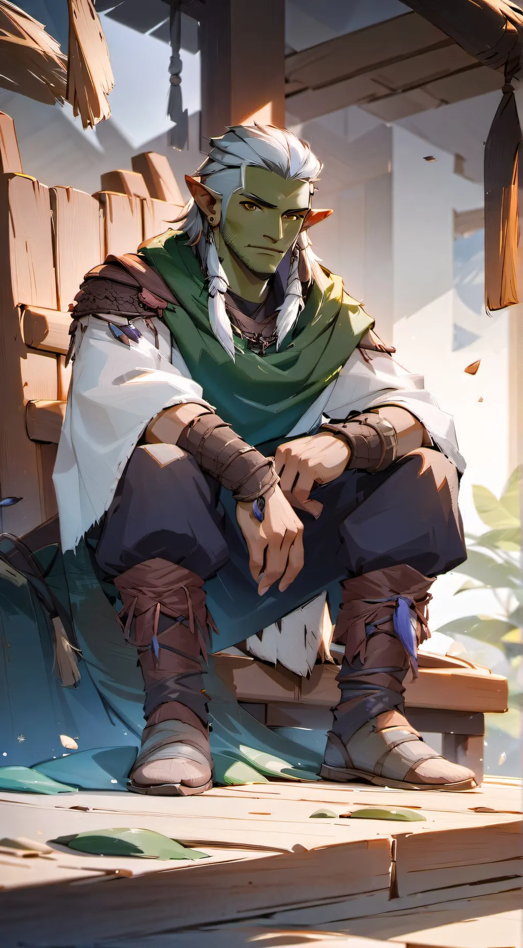 ai character: Javert  background