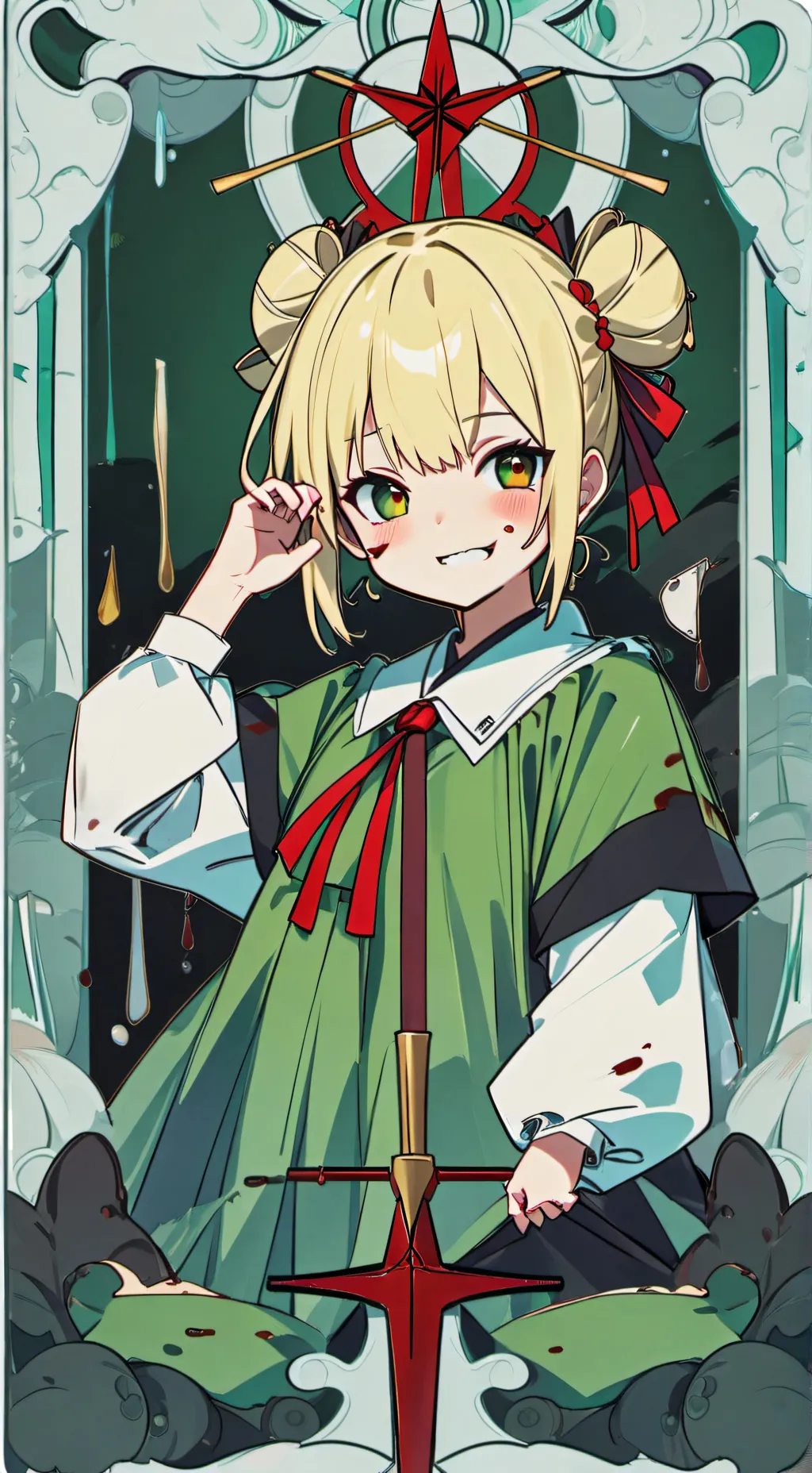 ai character: himiko toga background
