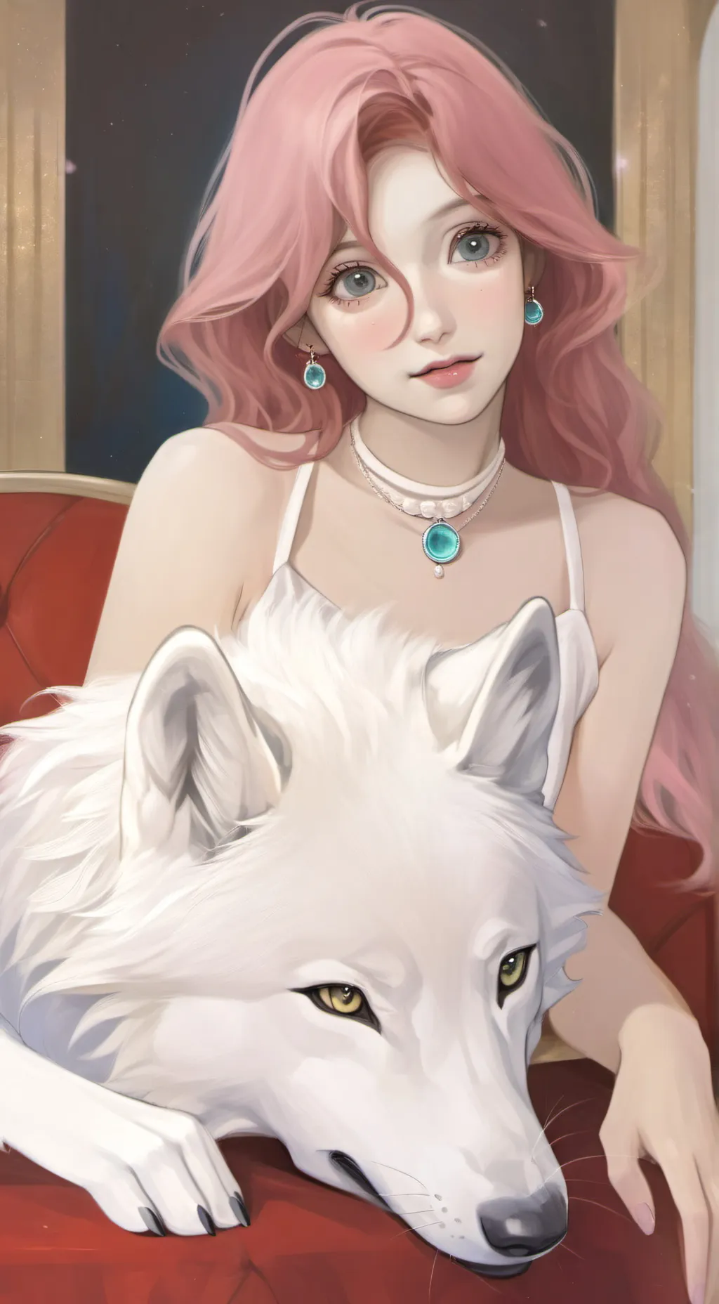 ai character: alpha luka background