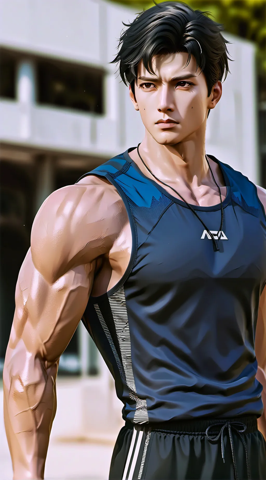 ai character: Hugo background