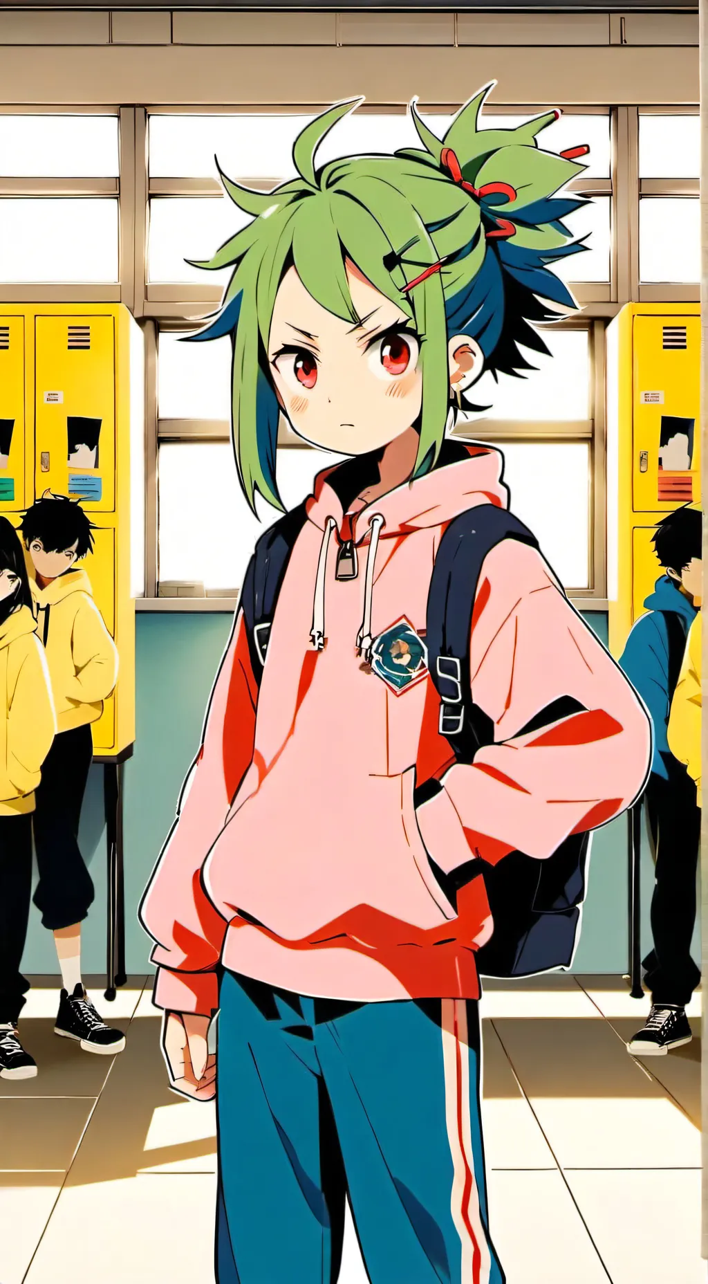 ai character: Ria background