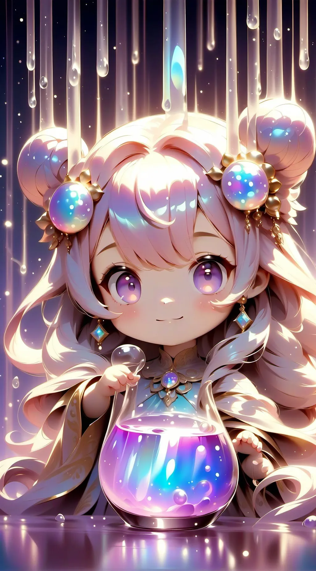ai character: your pet wolf  background