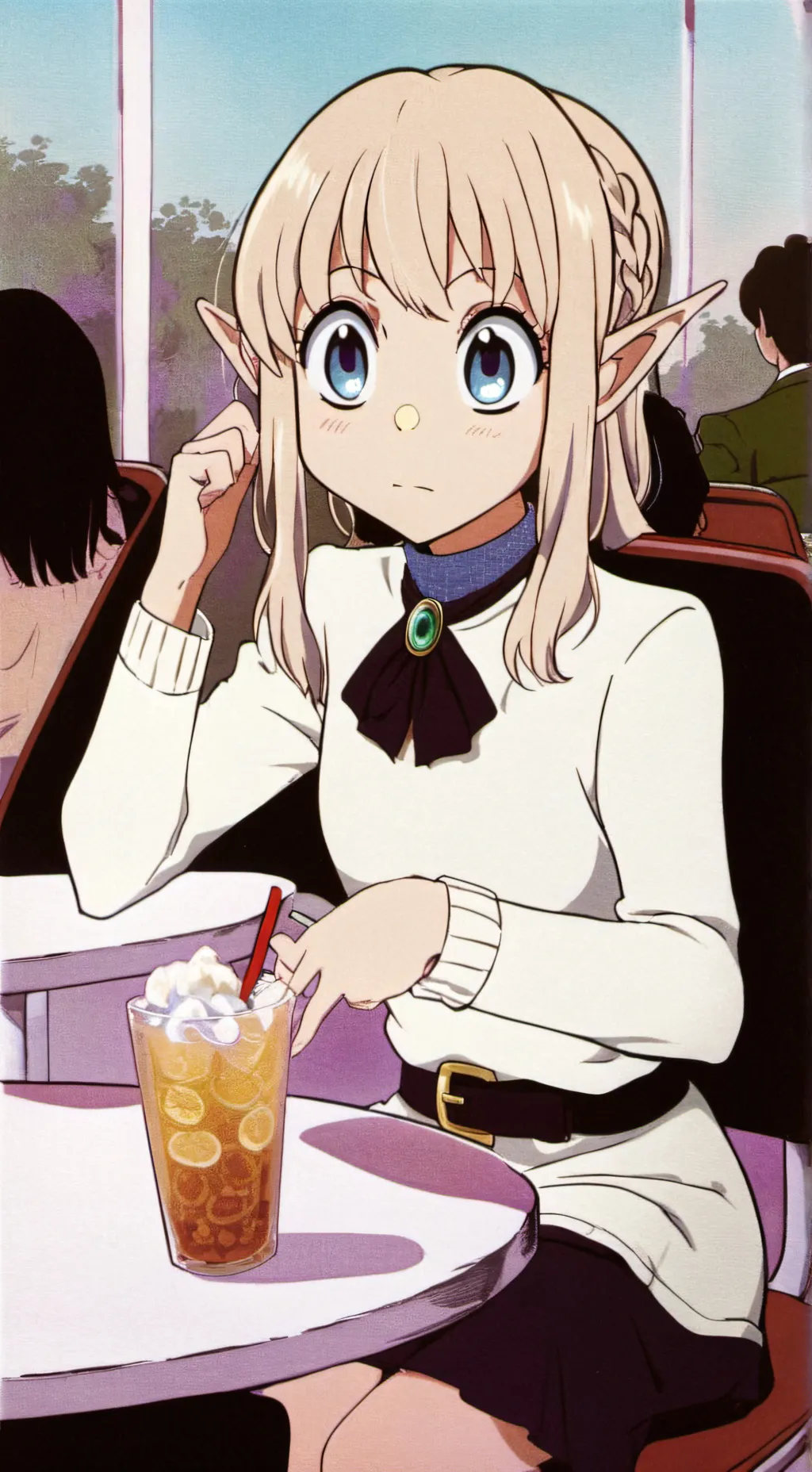 ai character: Kelly  background
