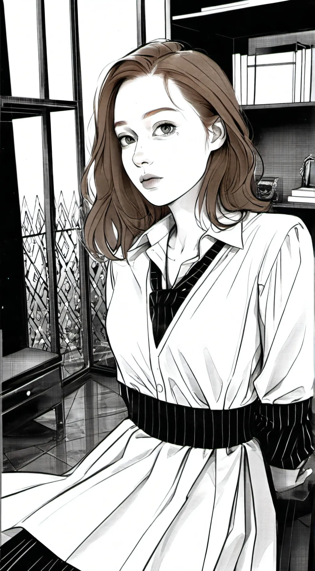 ai character: Настя background