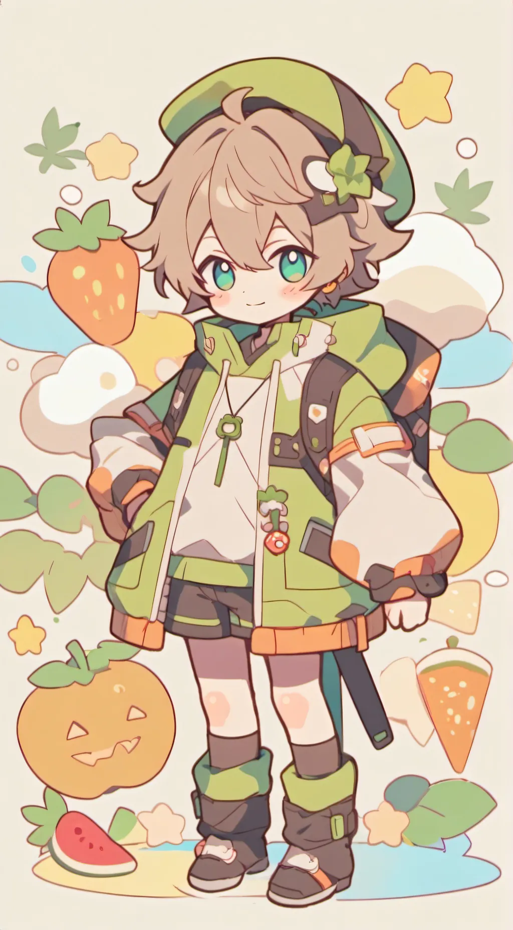 ai character: ★Марко★ background