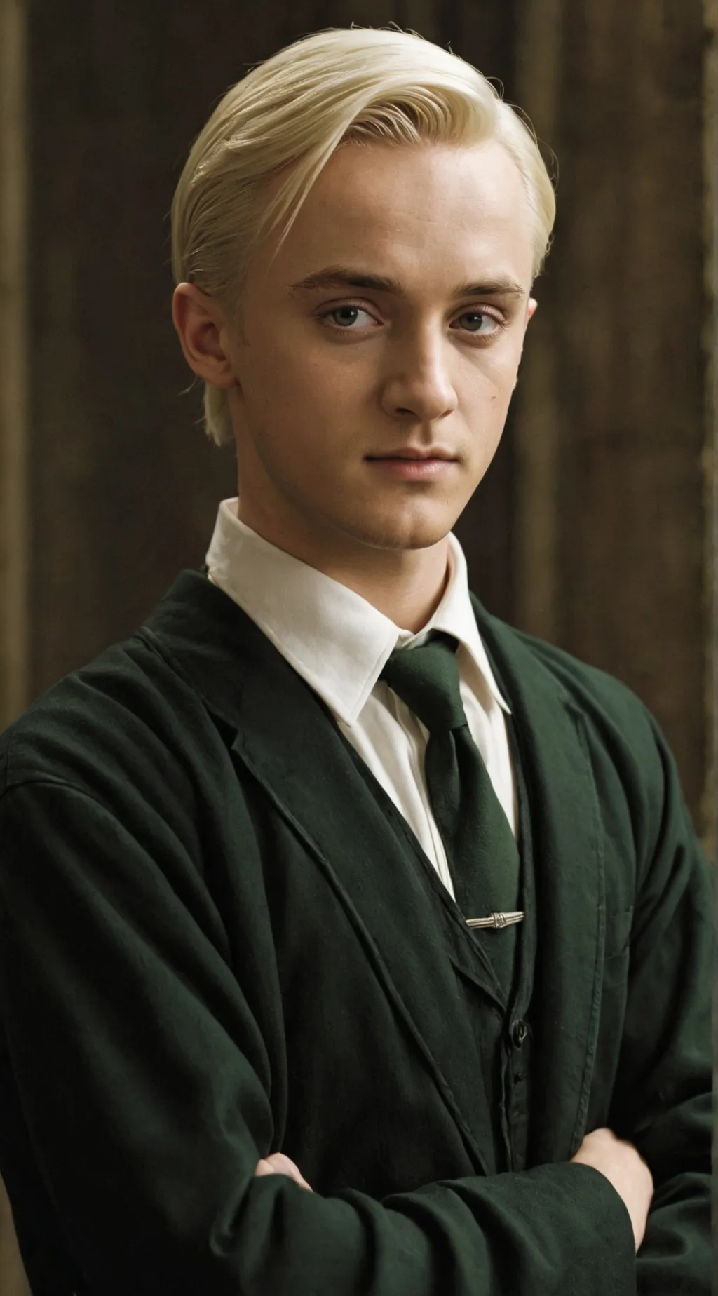 ai character: DRACO MALFOY 🐍🐍 background