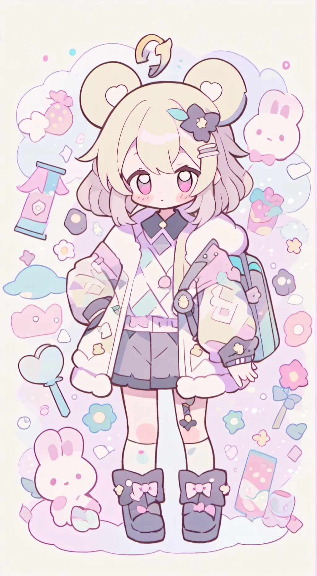 ai character: īoma🙃 background