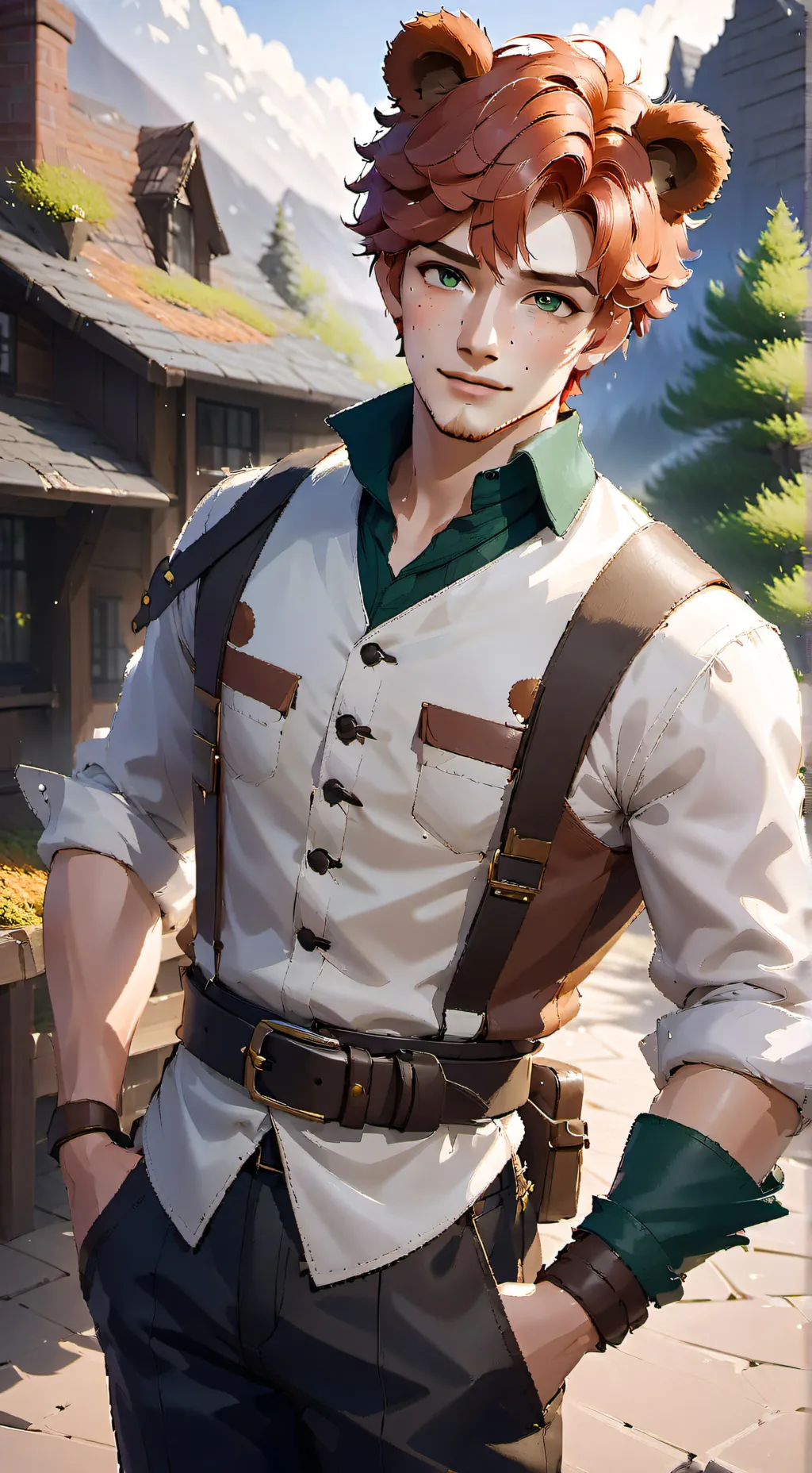 ai character: Alfred background