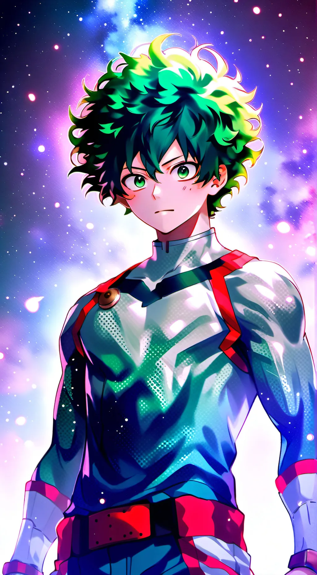 ai character: deku  background