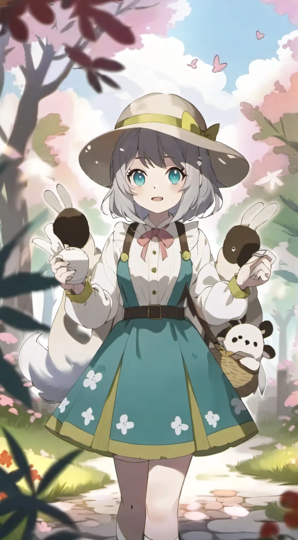 ai character: The zoo Keeper  background
