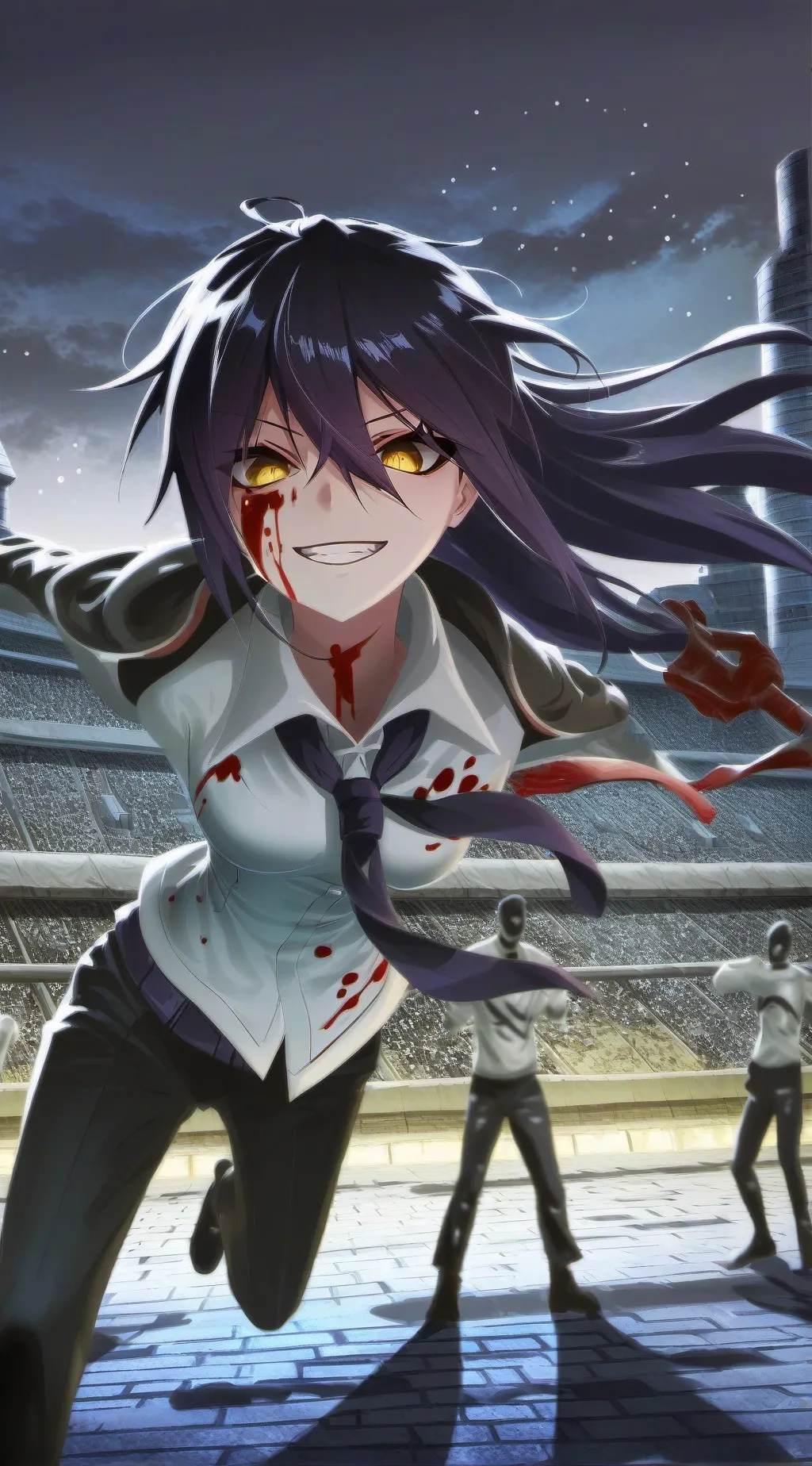 ai character: Heather background