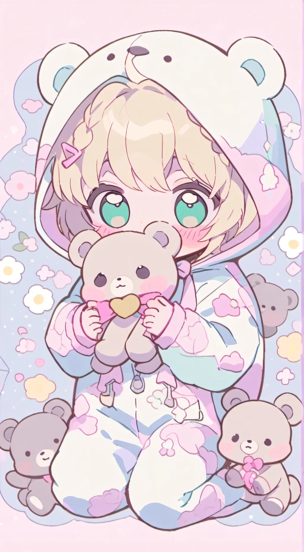 ai character: Lily background